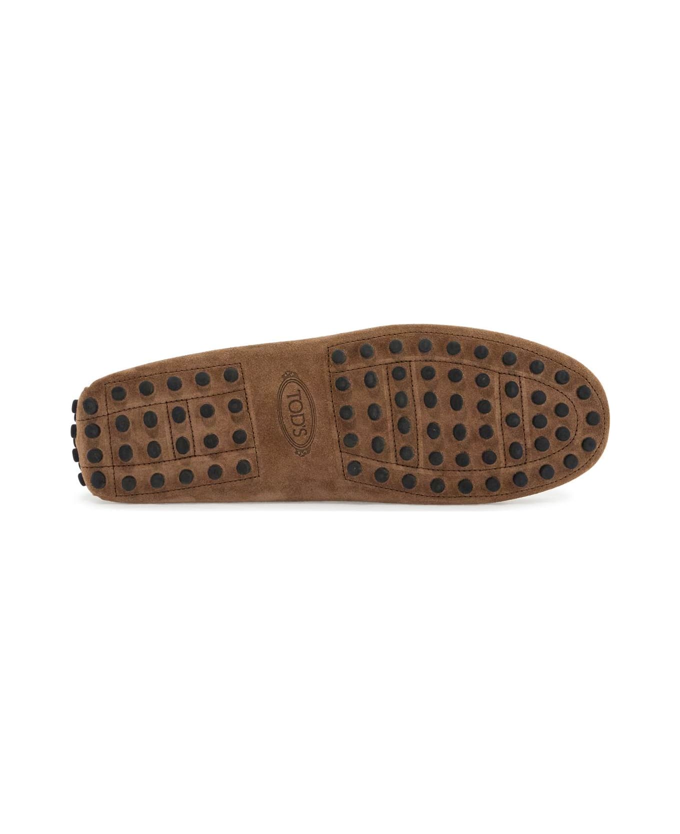 Tod
s Light Walnut Leather Driving Moccasin - NOCE CHIARO (Brown)