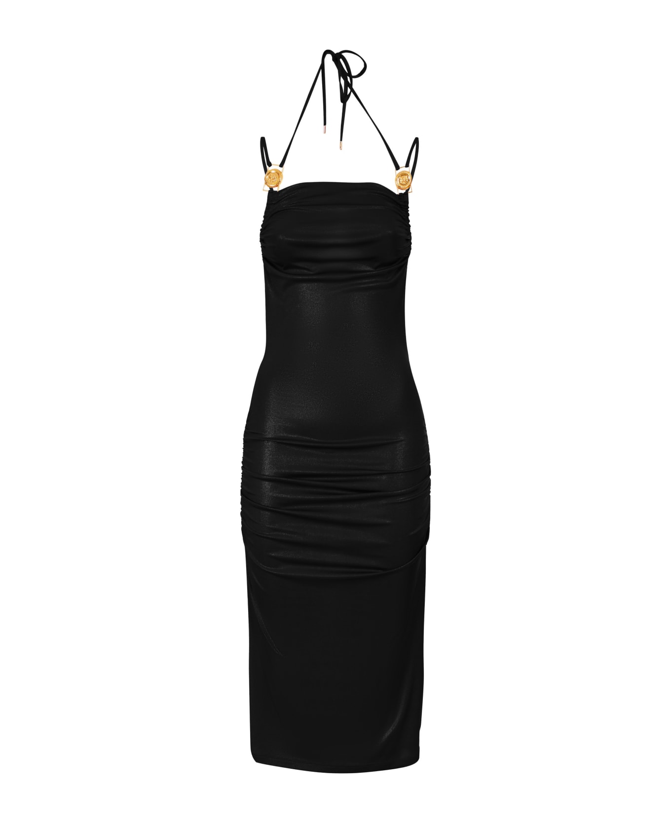 Just Cavalli Fitted Pencil Dress. - Black