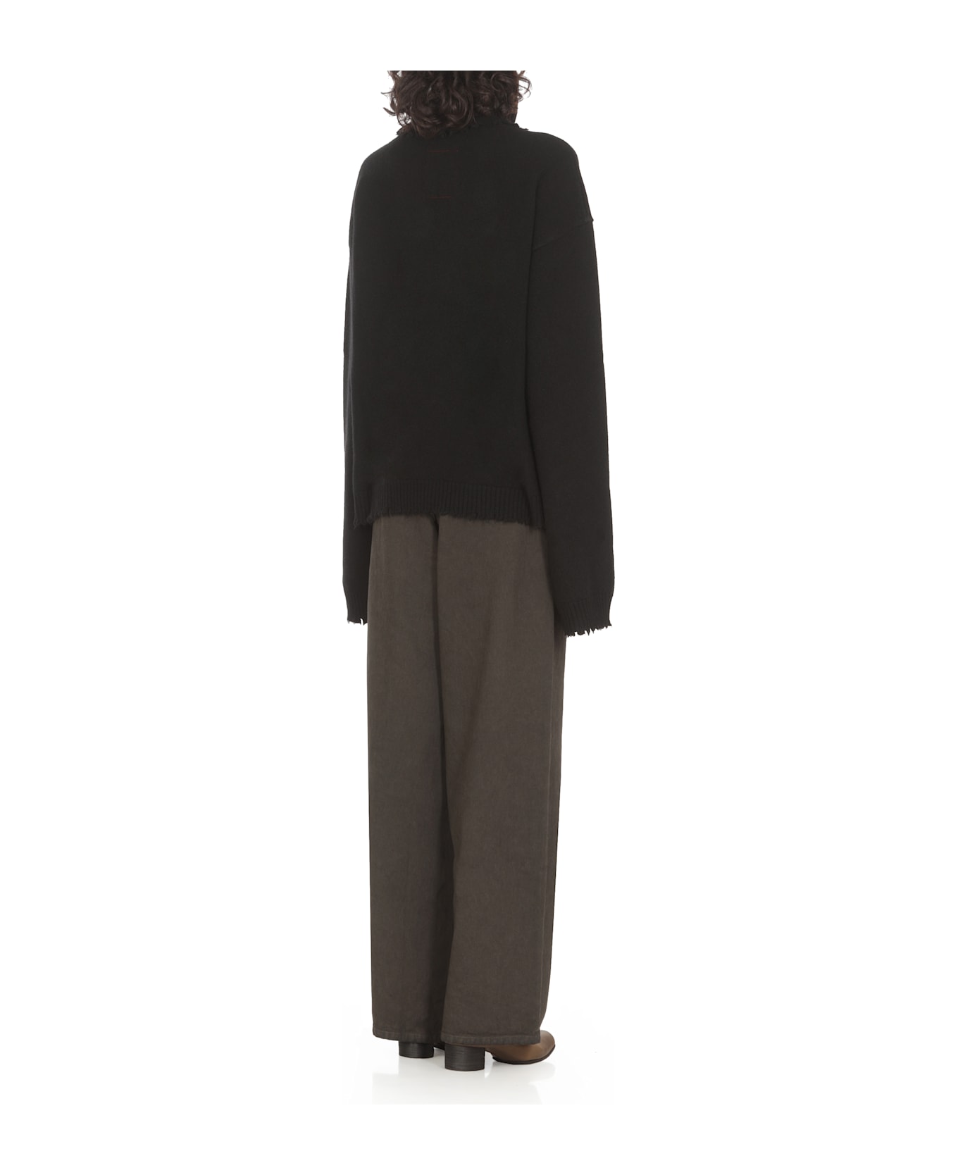 Uma Wang Cashmere Sweater - Black