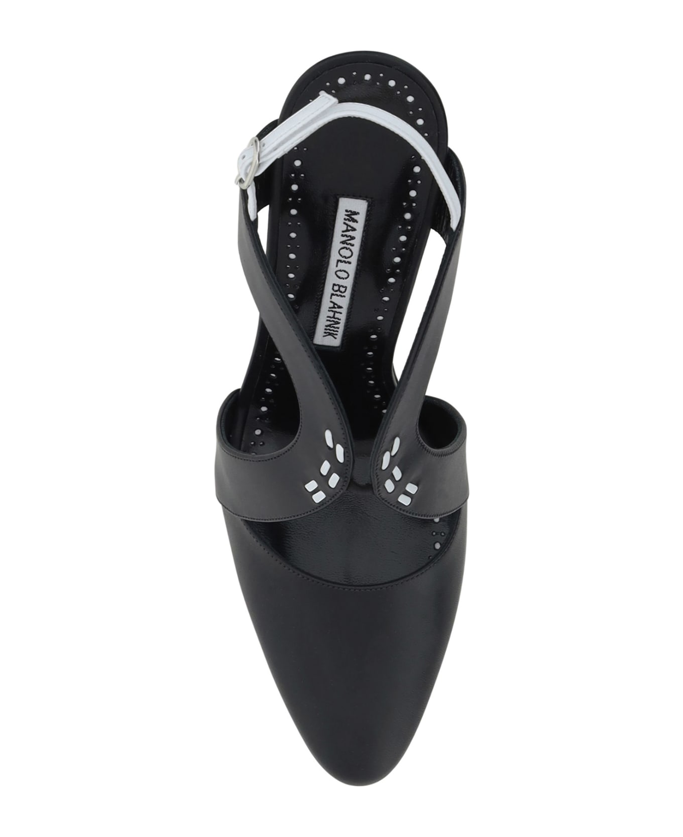 Manolo Blahnik Jijara Pumps - Blck