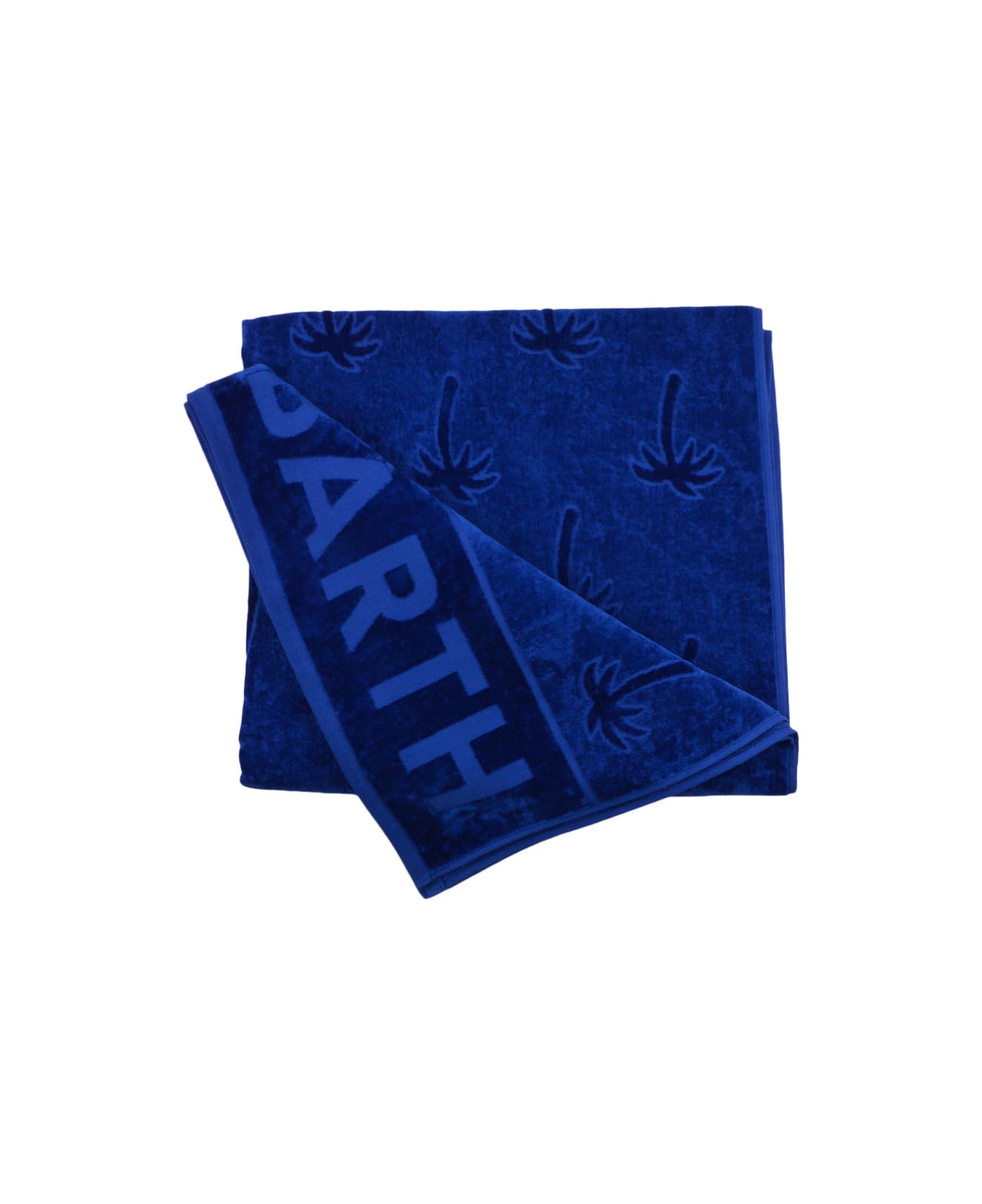 MC2 Saint Barth Beach Towel With Logo - Blue