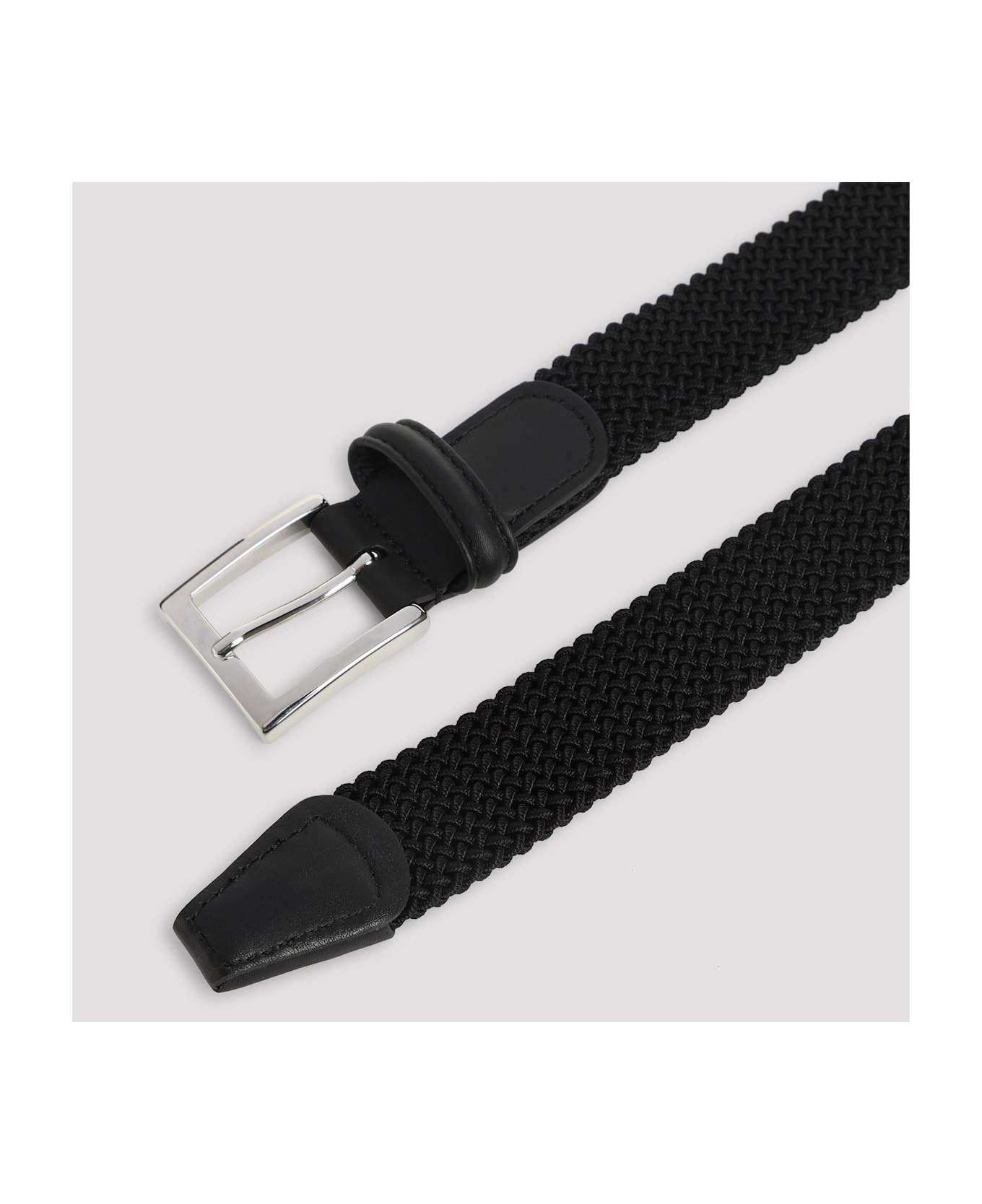 Kiton Elastic Belt - Nero