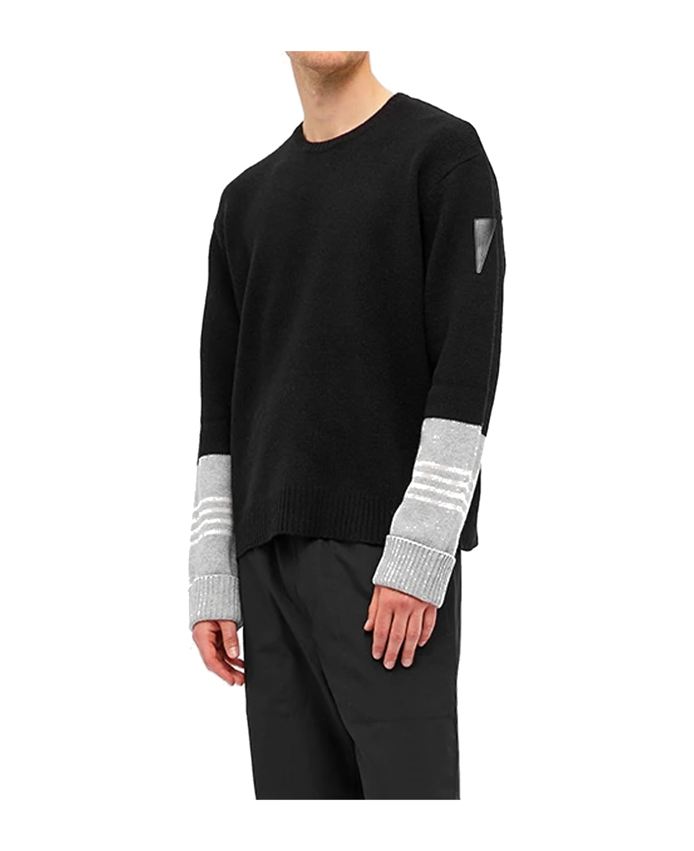 Neil Barrett Wool And Cashmere Sweater - Black