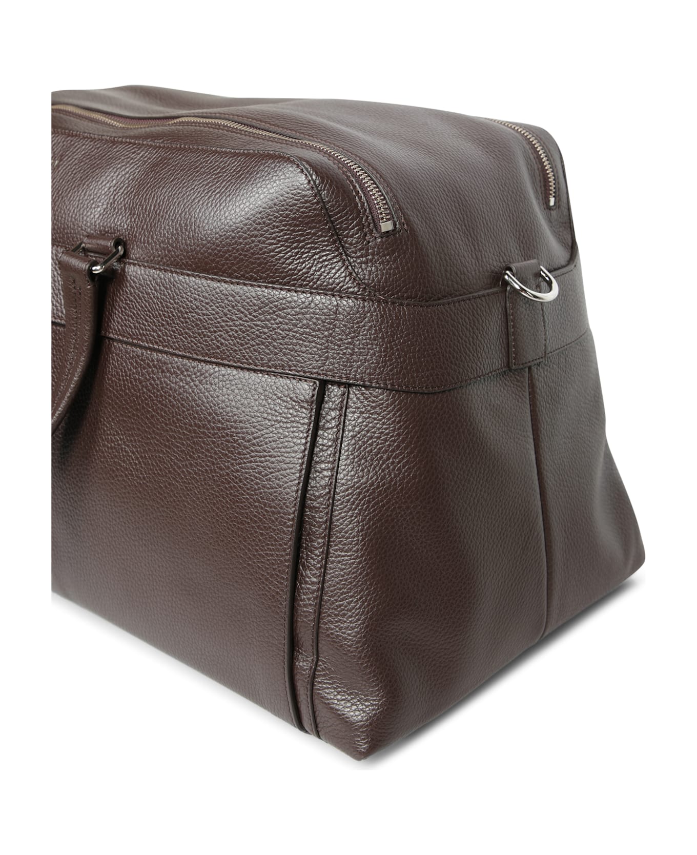 Orciani Micron Brown Travel Bag - Brown