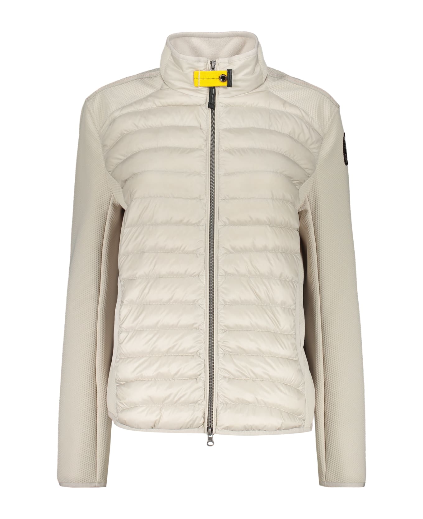 Parajumpers Olivia Techno Fabric Padded Jacket - silver