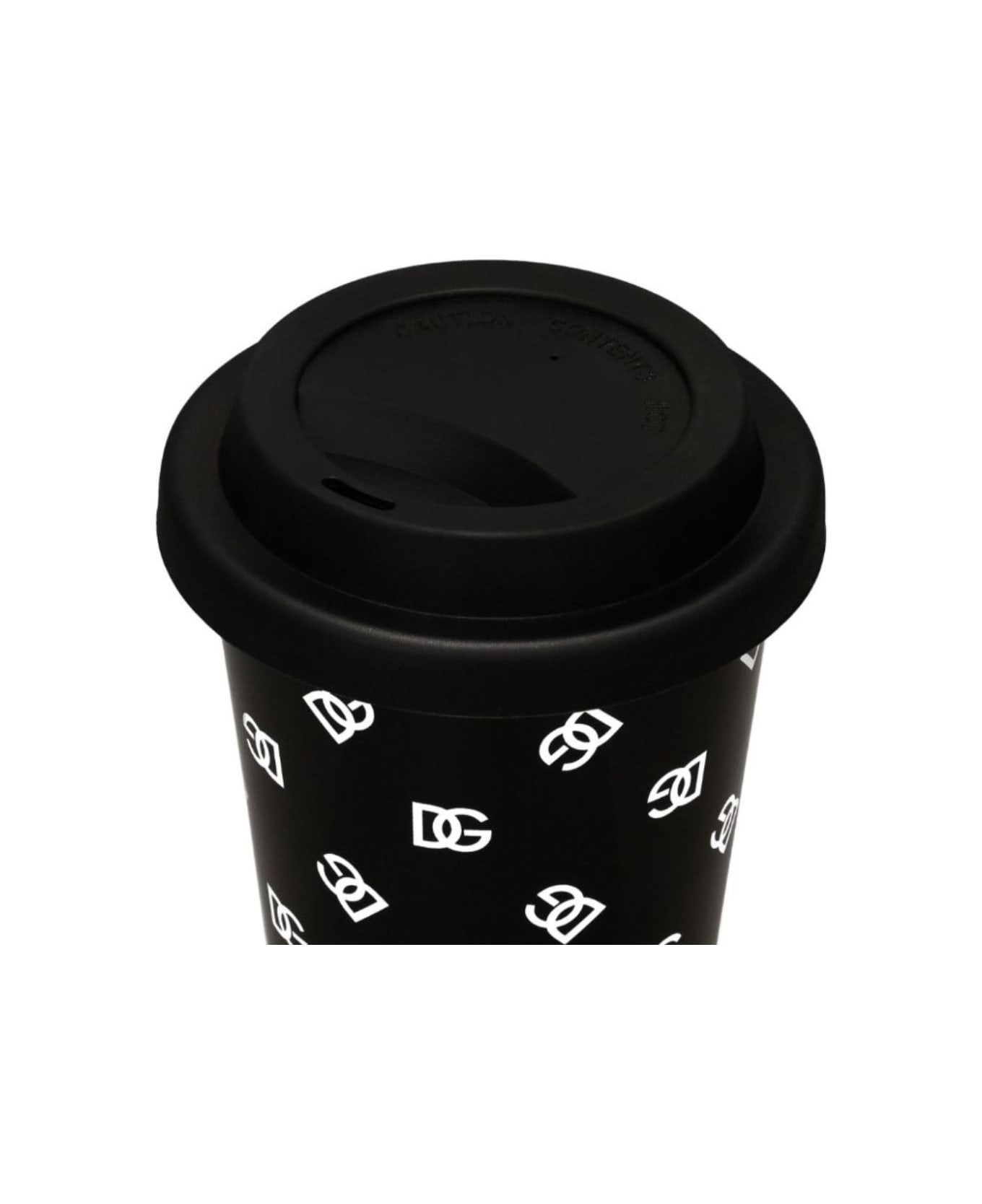 Dolce & Gabbana Mug With Lid - Black