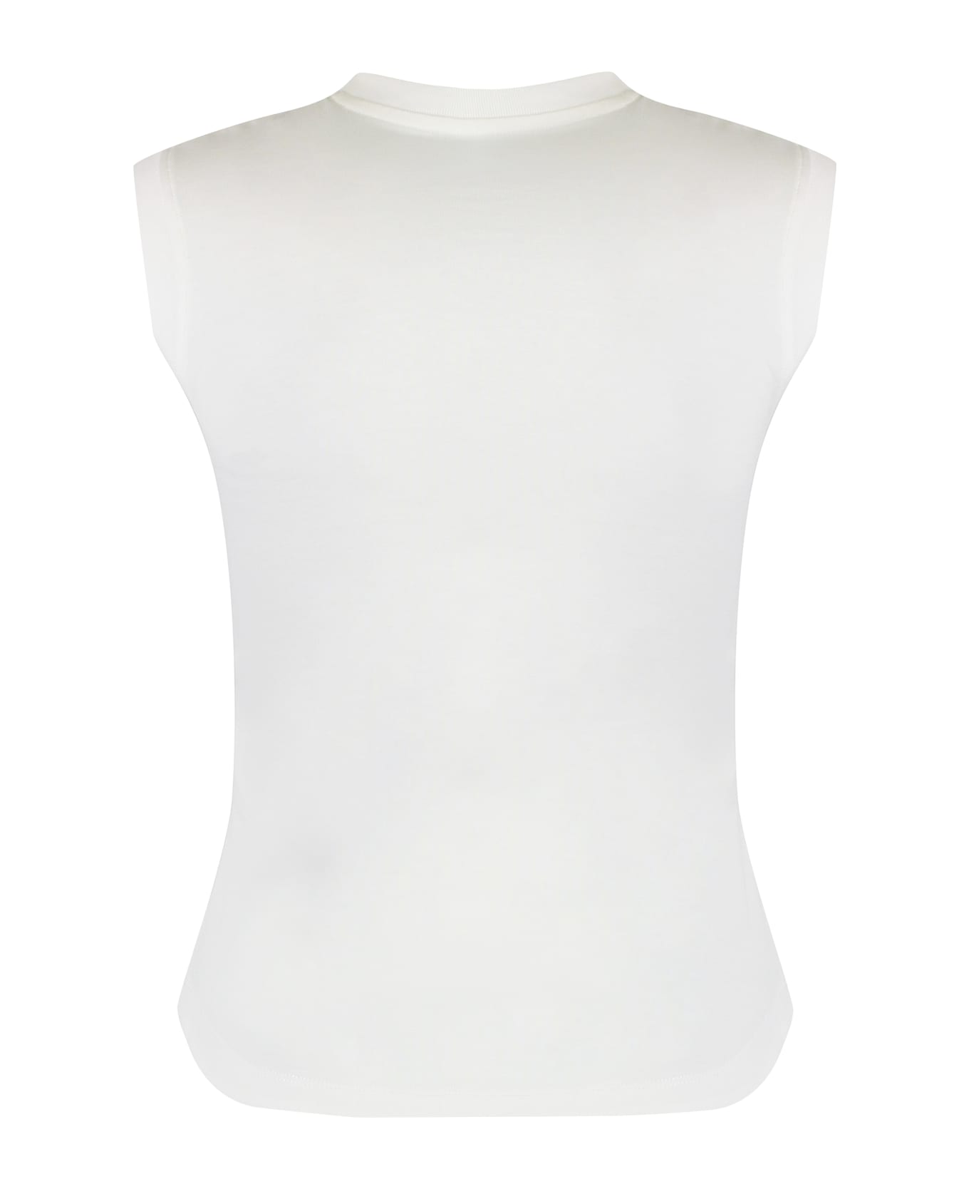 The Attico Cotton Tank Top - White