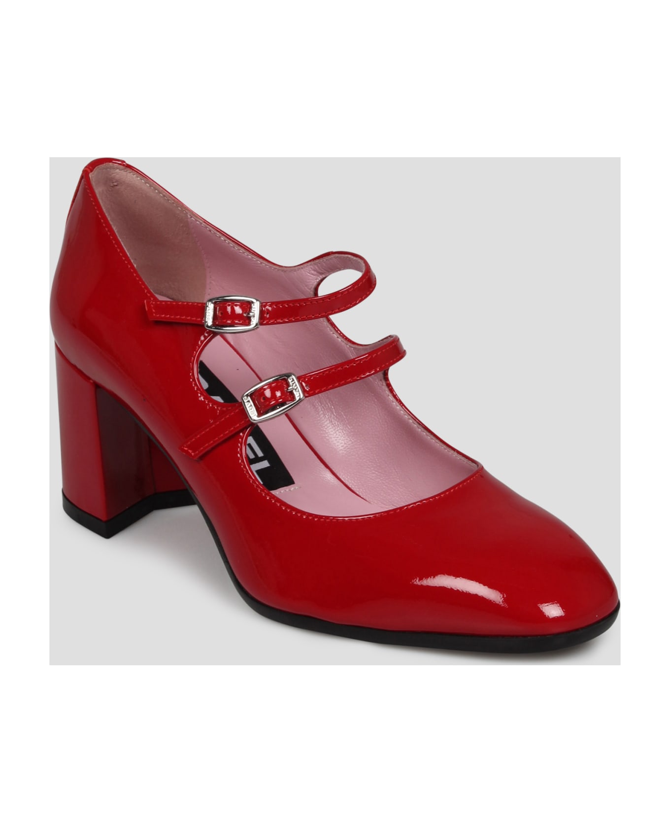 Carel Alice Mary Jane Pumps - Red