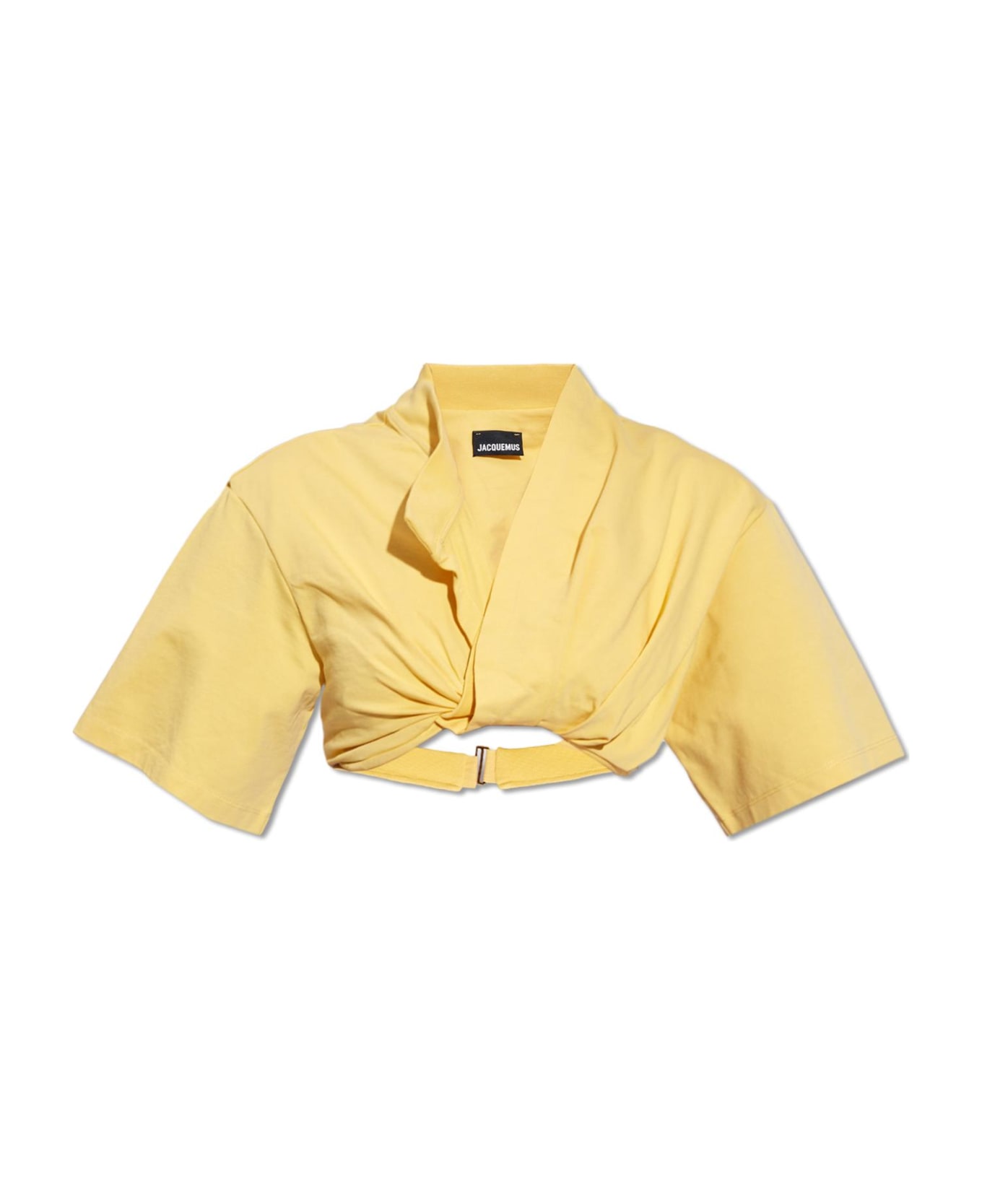 Jacquemus Cropped Top - YELLOW シャツ