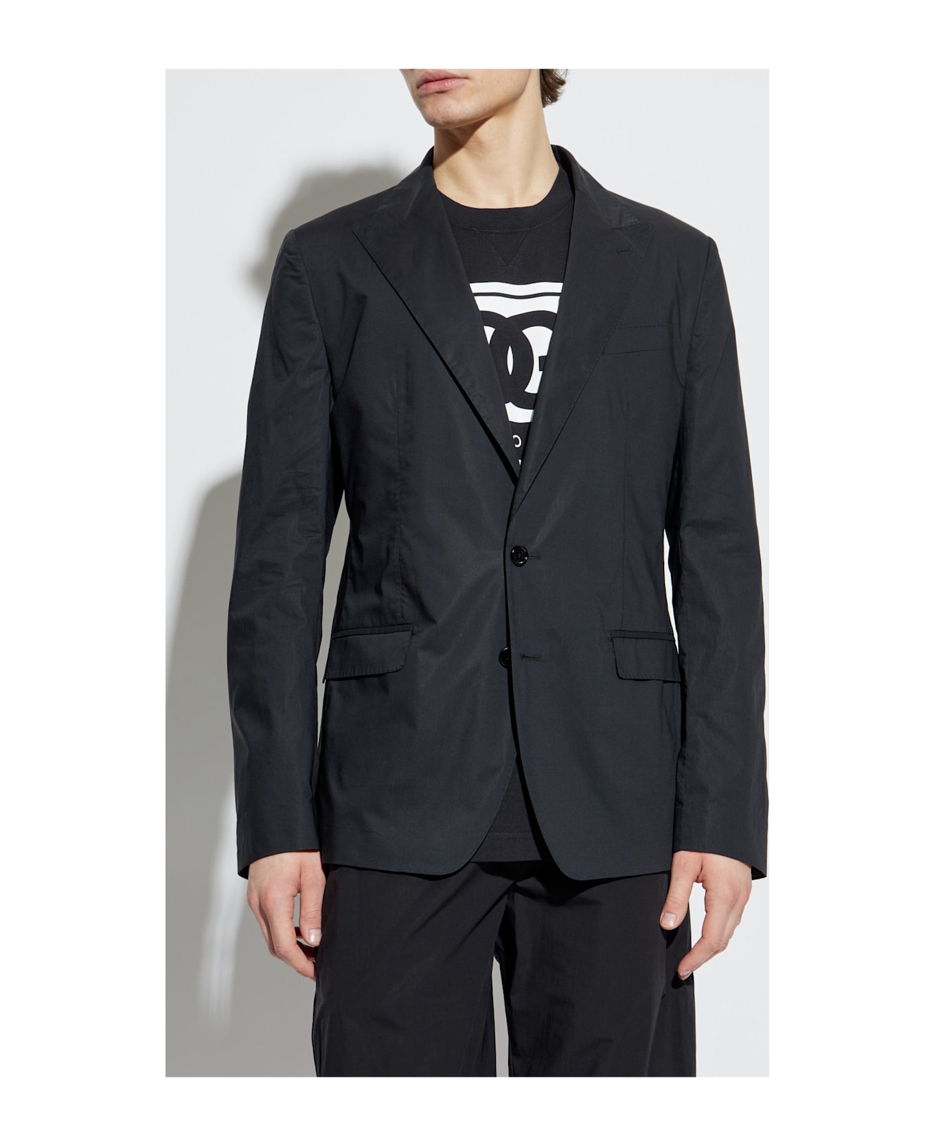Dolce 
Gabbana Cotton Blazer - NERO