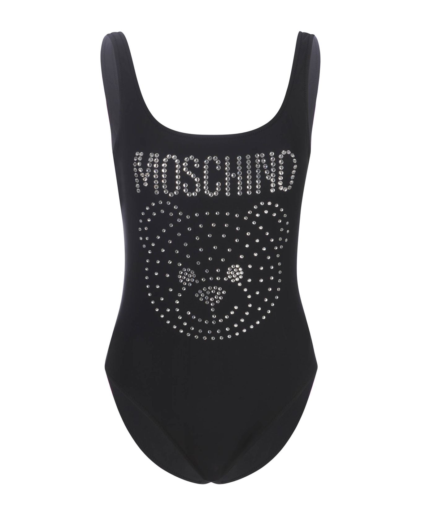 Moschino Costume Intero Moschino Couture "moschino Teddy Bear" In Nylon - Nero