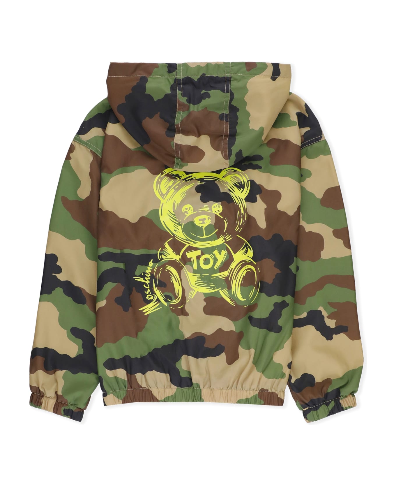 Moschino Jacket With Print - Green