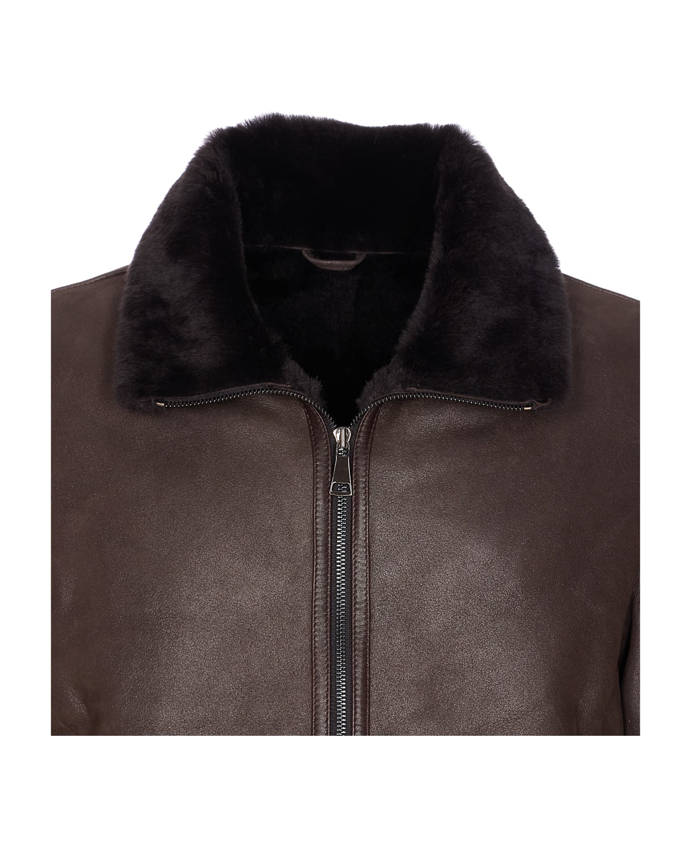 S.W.O.R.D 6.6.44 Shearling Jacket - Brown