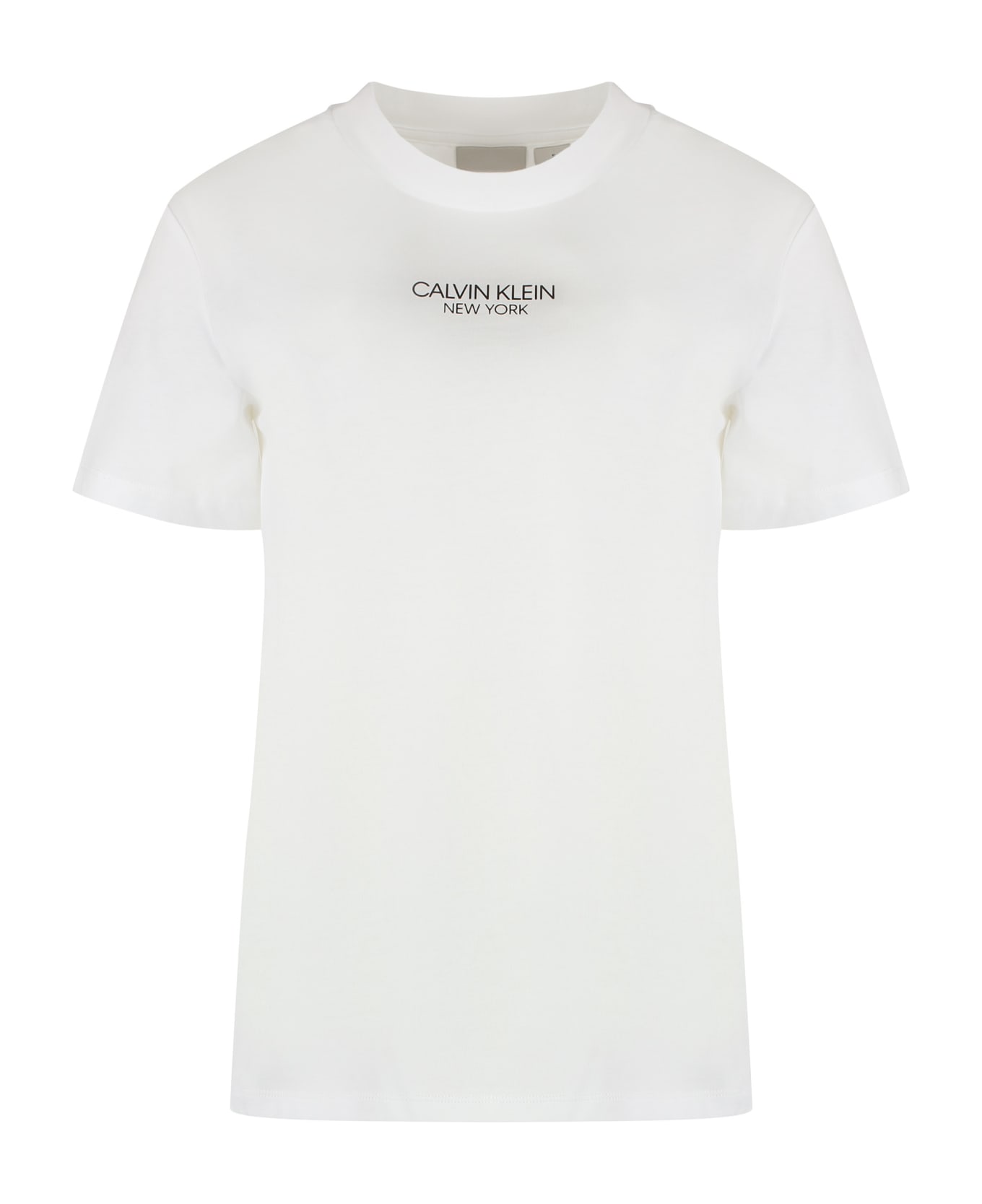 Calvin Klein Cotton Crew-neck T-shirt - Yaf Bright White Tシャツ