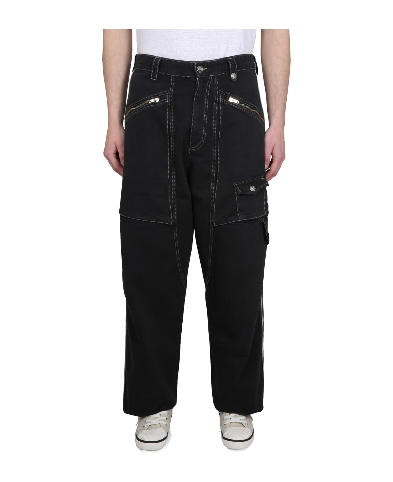 Isabel Marant Parker Pants - BLACK デニム