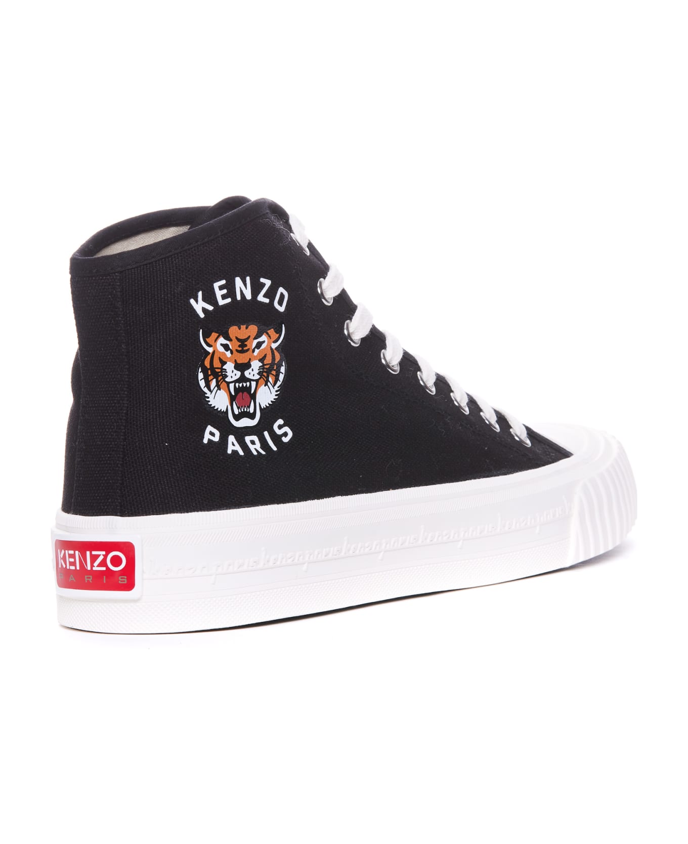 Kenzo Foxy High Sneakers - Black