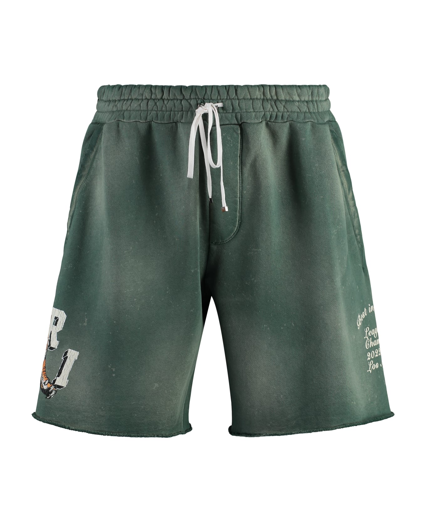 AMIRI Cotton Bermuda Shorts - green