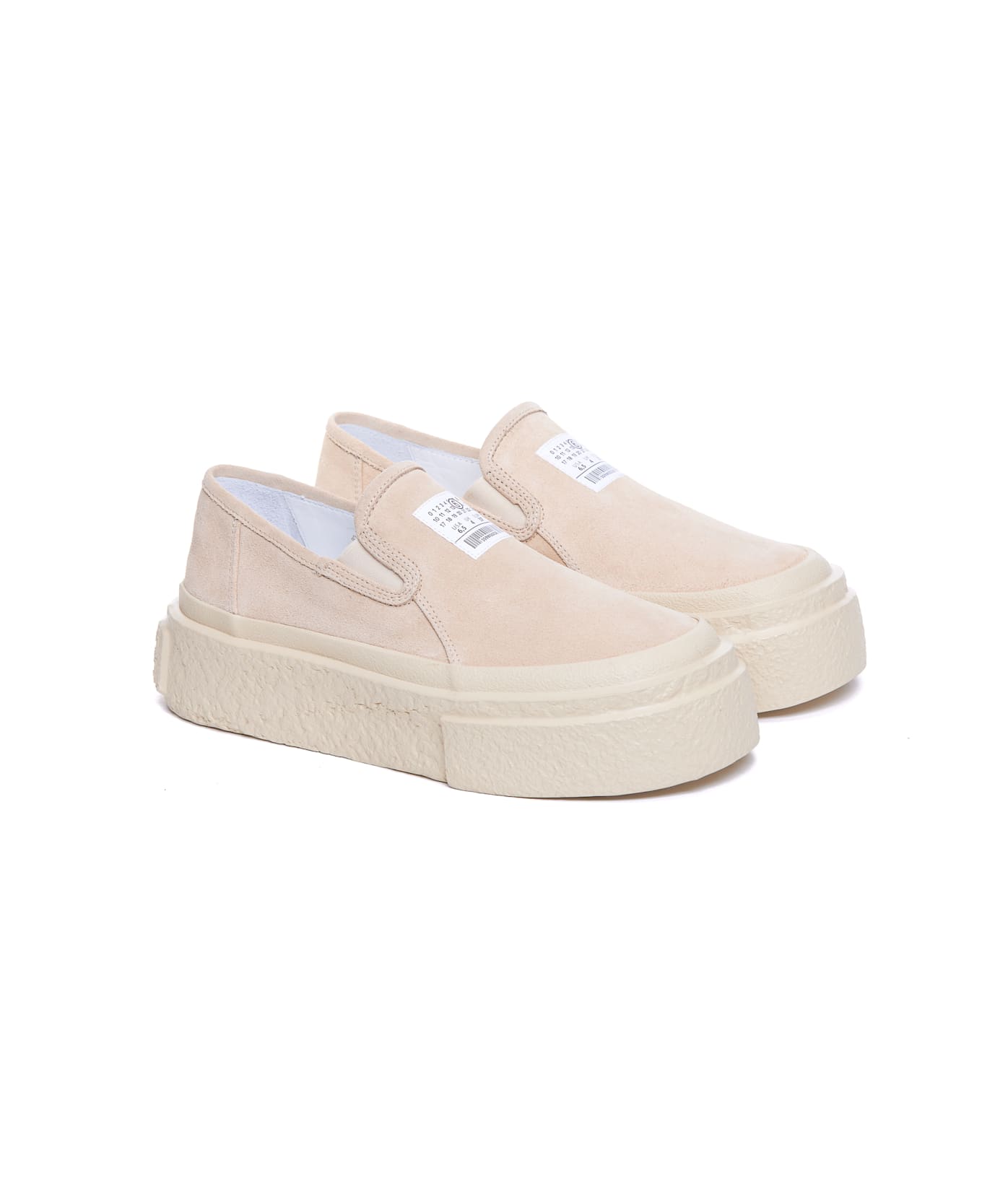 スニーカー MM6 MAISON MARGIELA Women Sneakers S59WS0240 P8163HA744 Beig MM6 Maison Margiela Slip-on Sneakers | italist