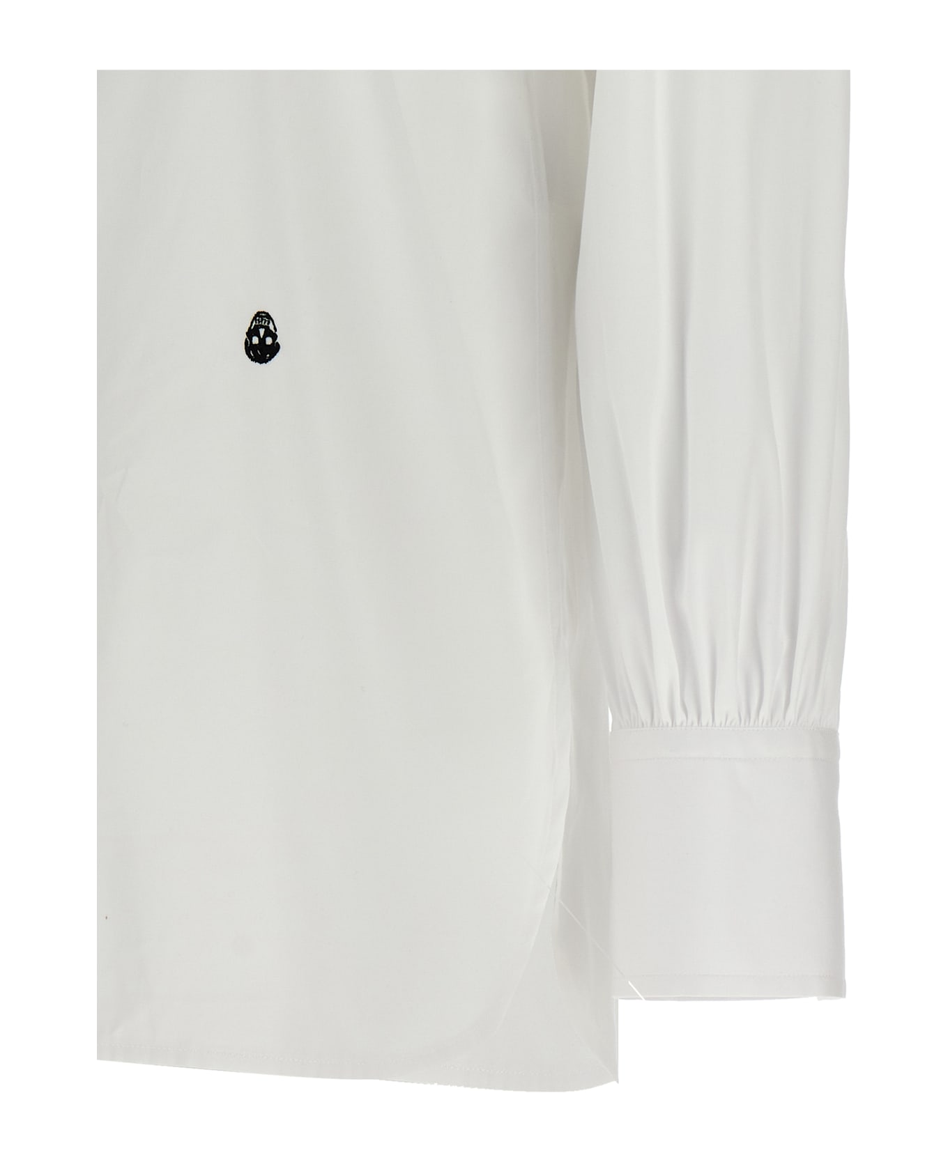 Alexander McQueen Tuxedo Shirt - White