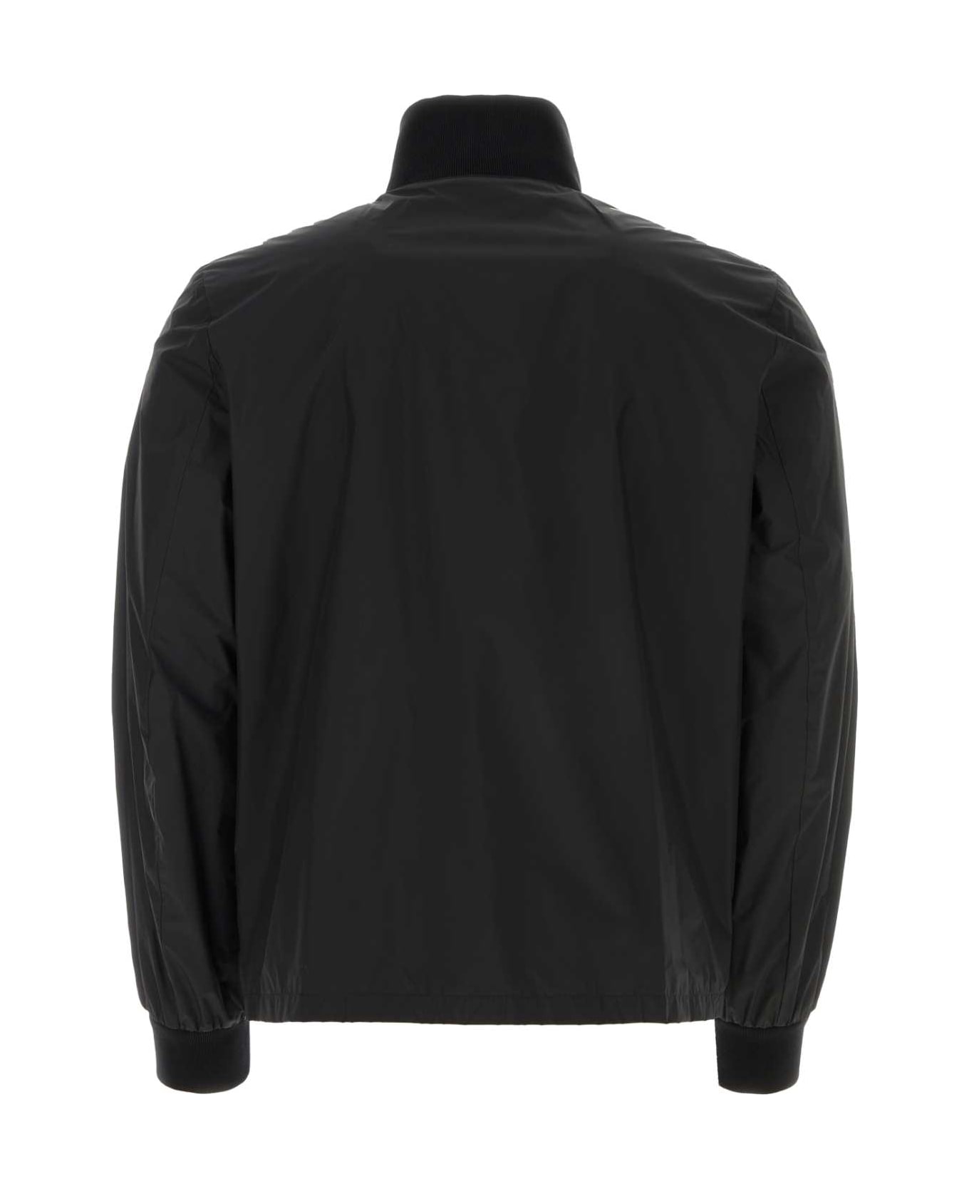 Prada Black Silk Blend Jacket - NERO