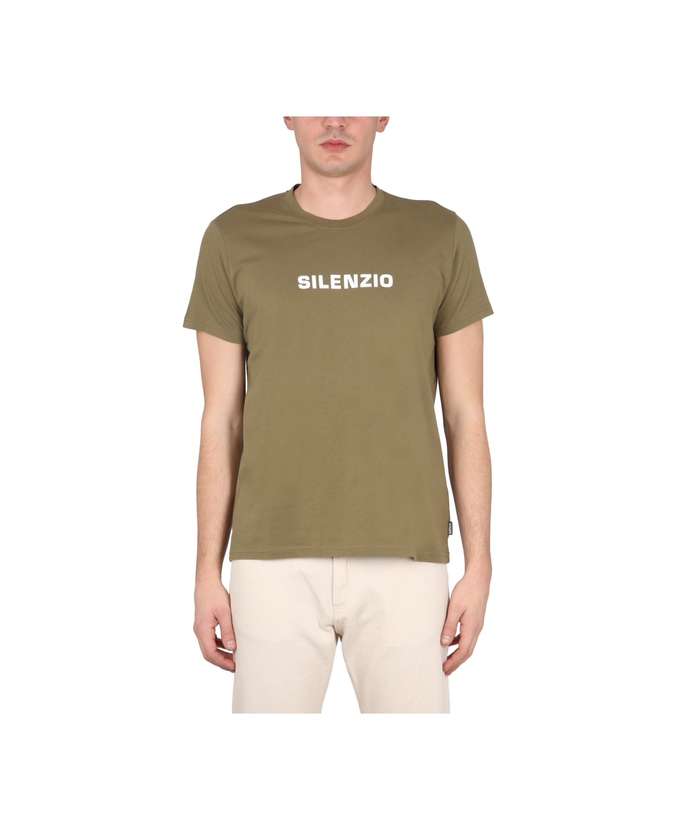 Aspesi T-shirt Silence - Militare
