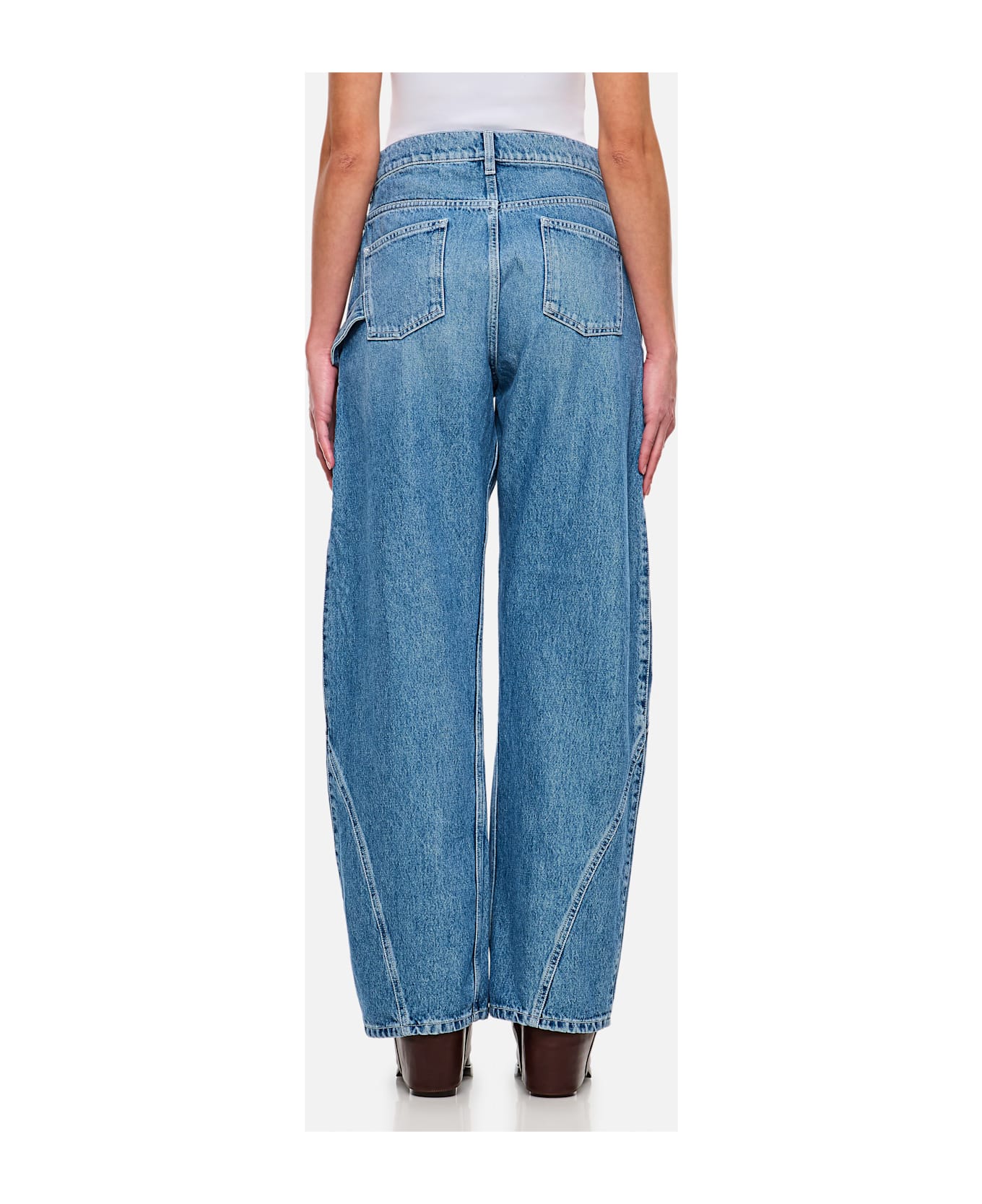J.W. Anderson Twisted Workwear Jeans - Clear Blue