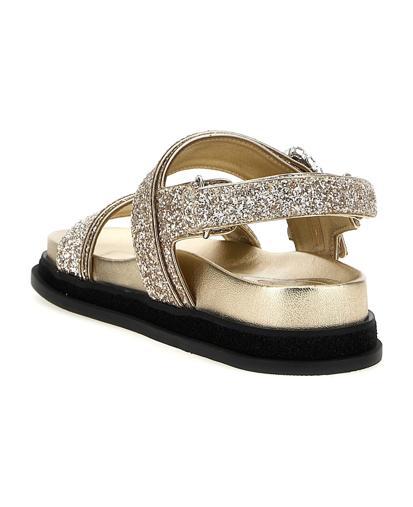Jimmy Choo 'verity' Sandals - Gold