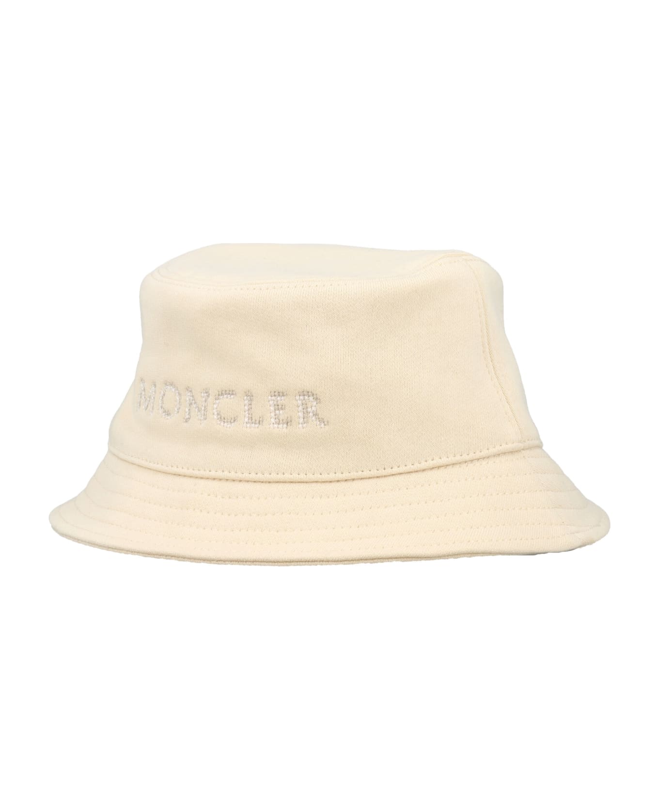 Moncler Bucket Hat - WHITE