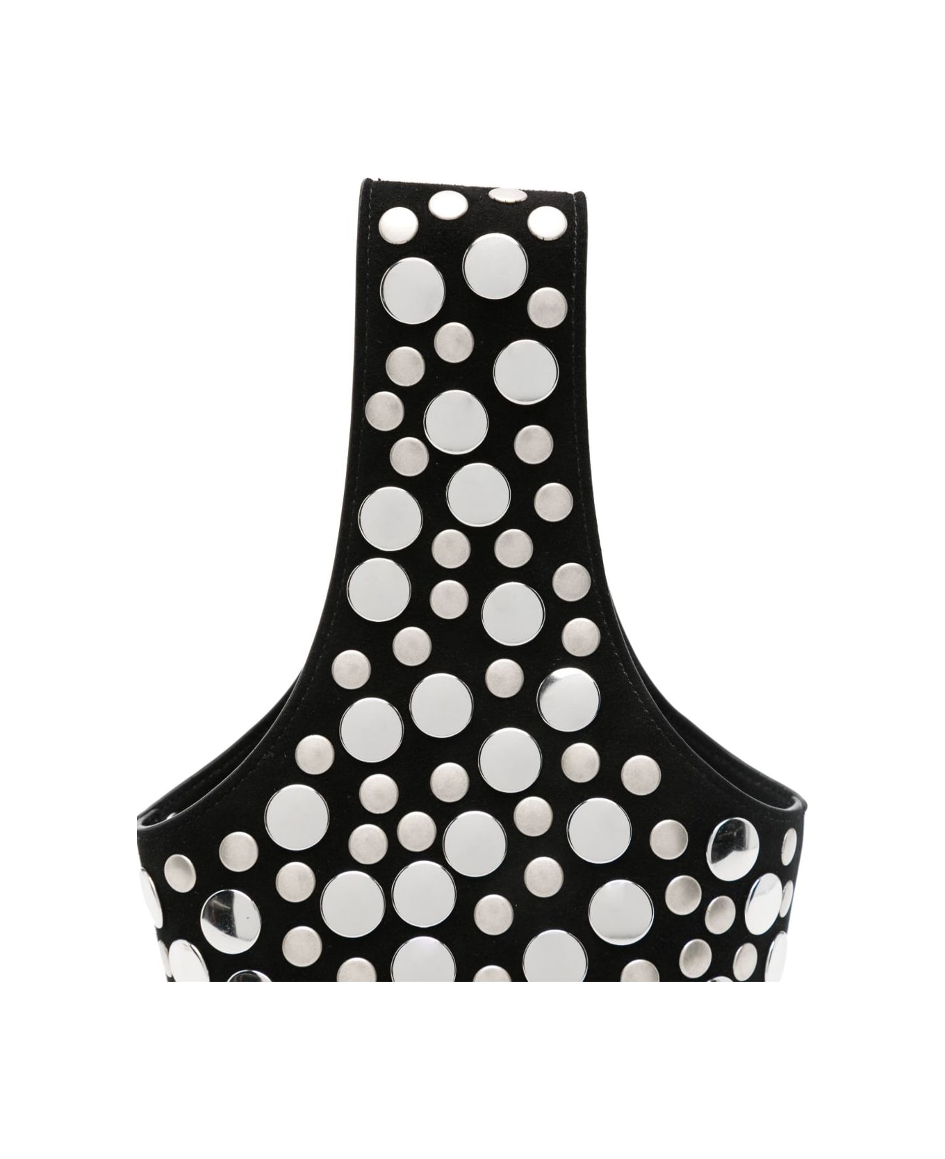 Khaite Livia Small Leather Bucket Bag - Black ショルダーバッグ