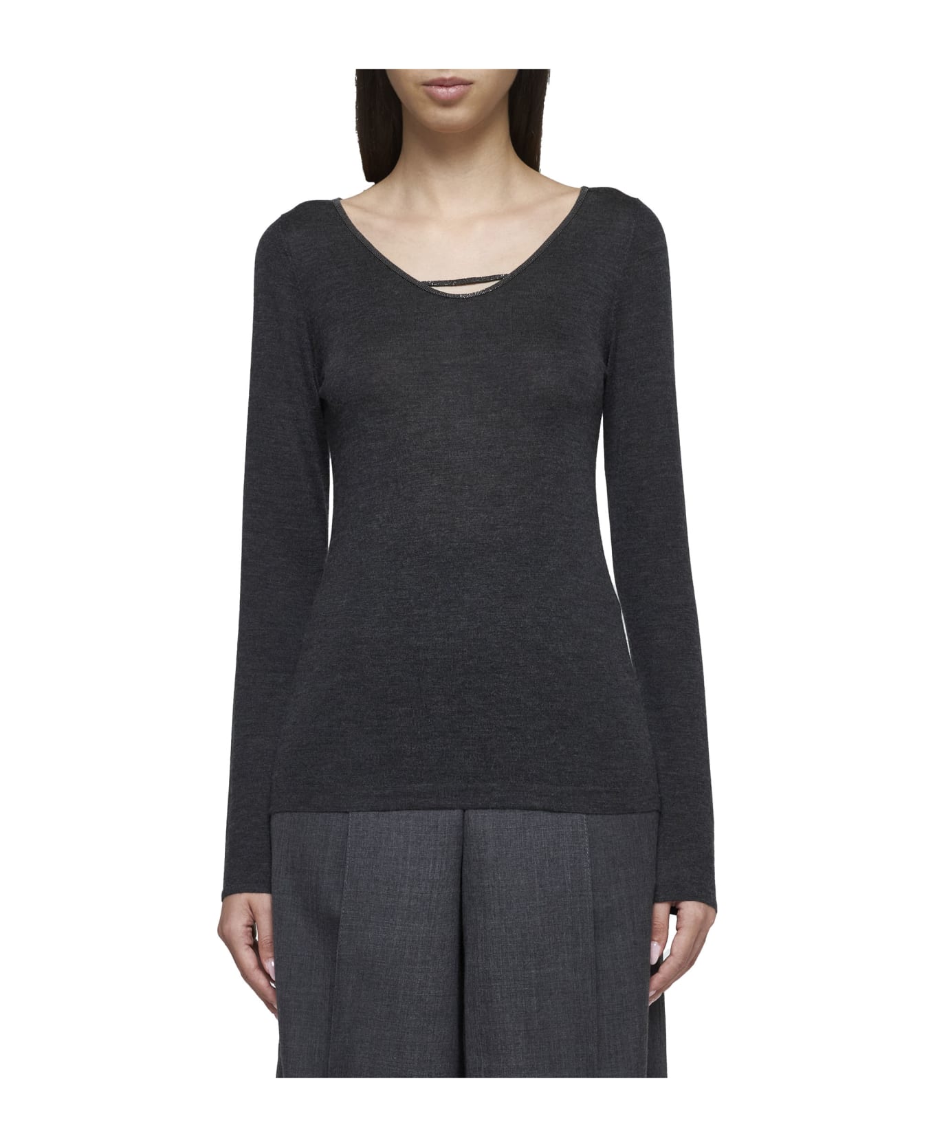 Brunello Cucinelli Sweater - Anthracite