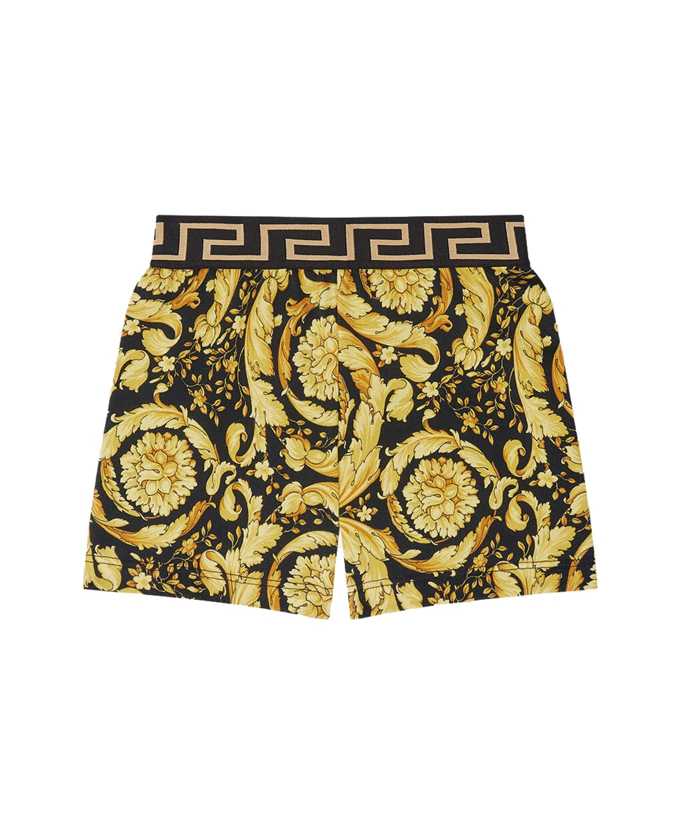Versace Baroque Shorts - Gold