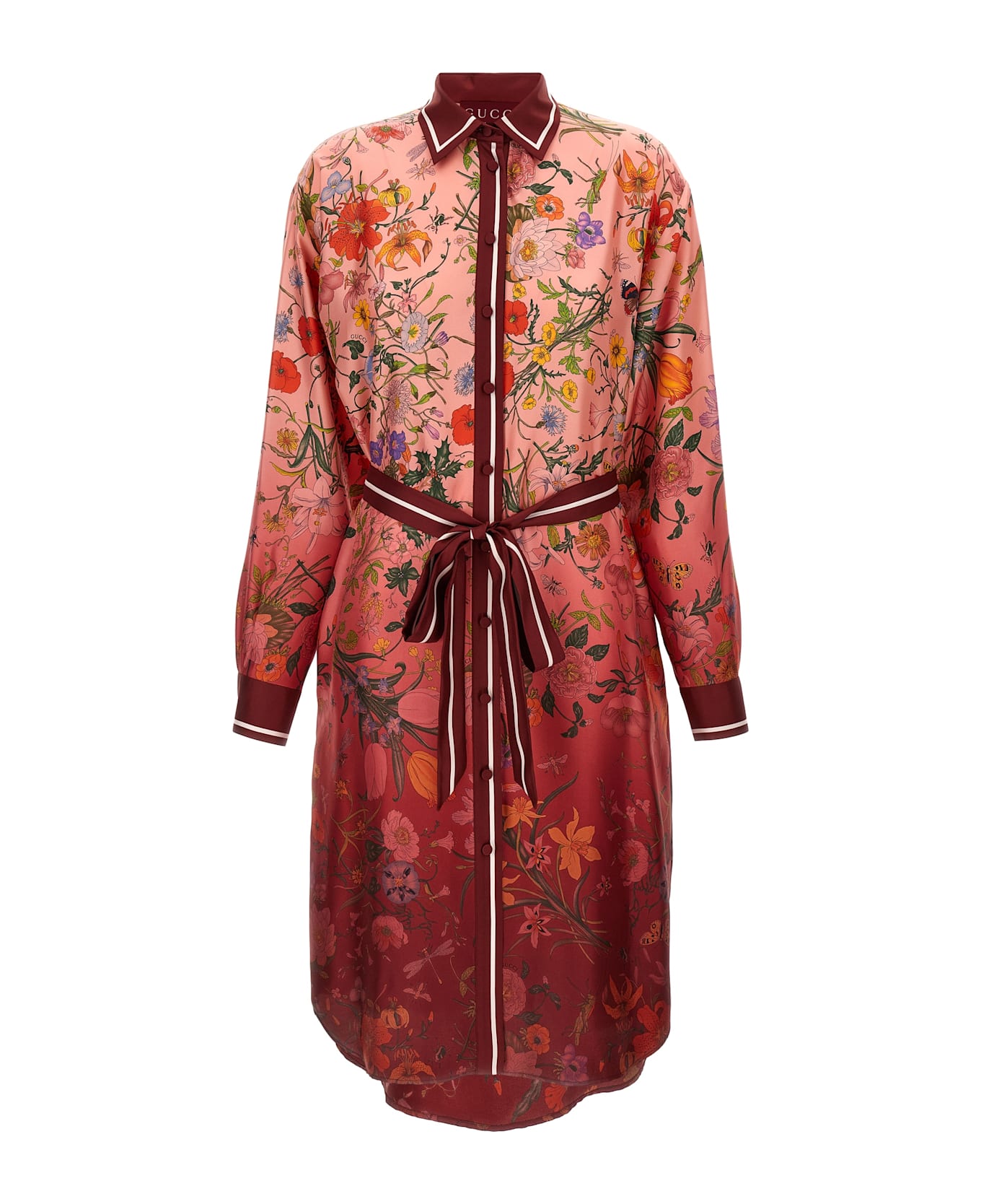 Gucci 'gucci Flora' Print Dress - Multicolor