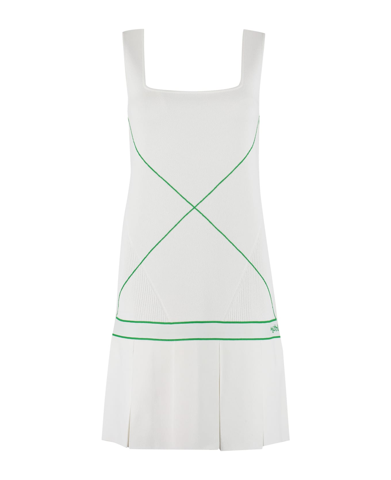 Bottega Veneta Knitted Dress - White