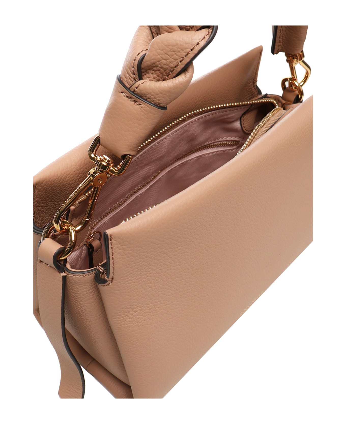 Coccinelle Boheme Grit Tote Bag - PEACH
