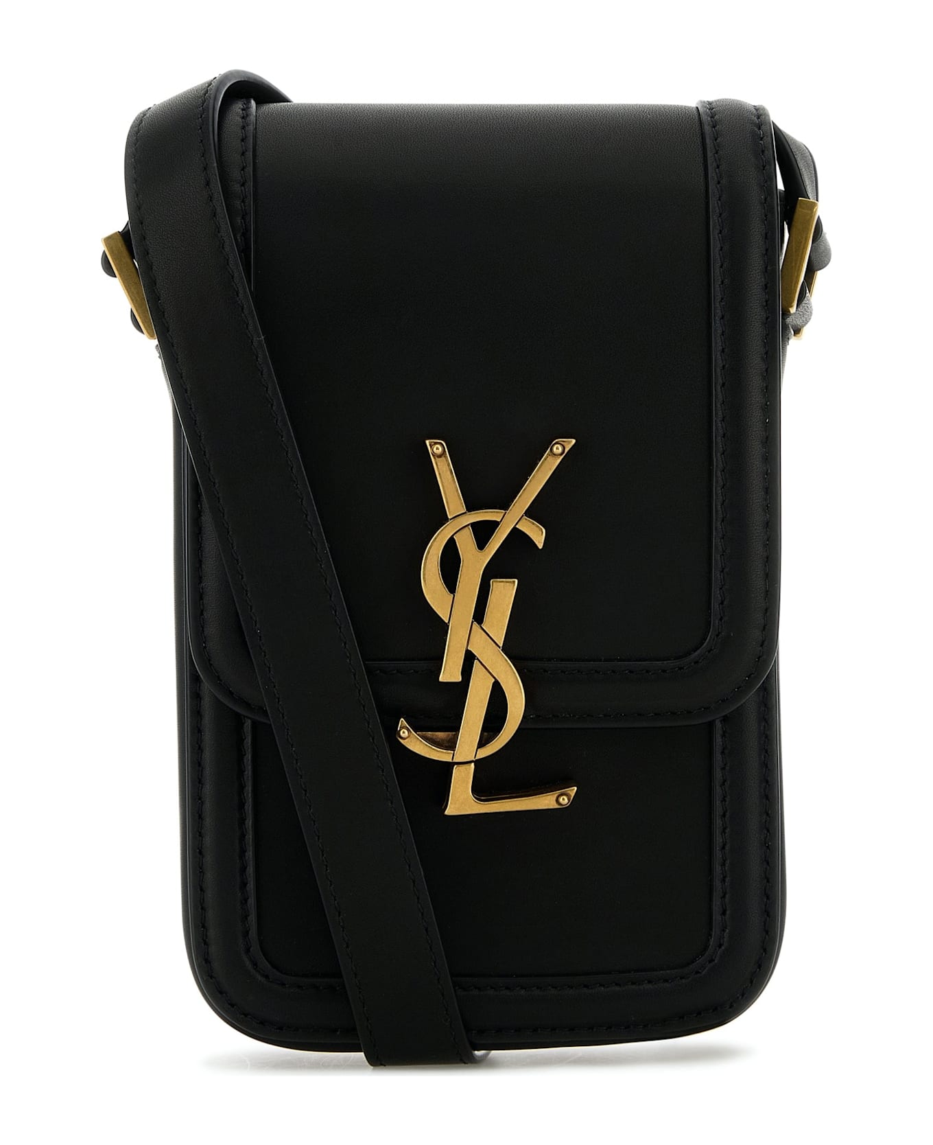 Saint Laurent Ysl Solferino P Case - NERO