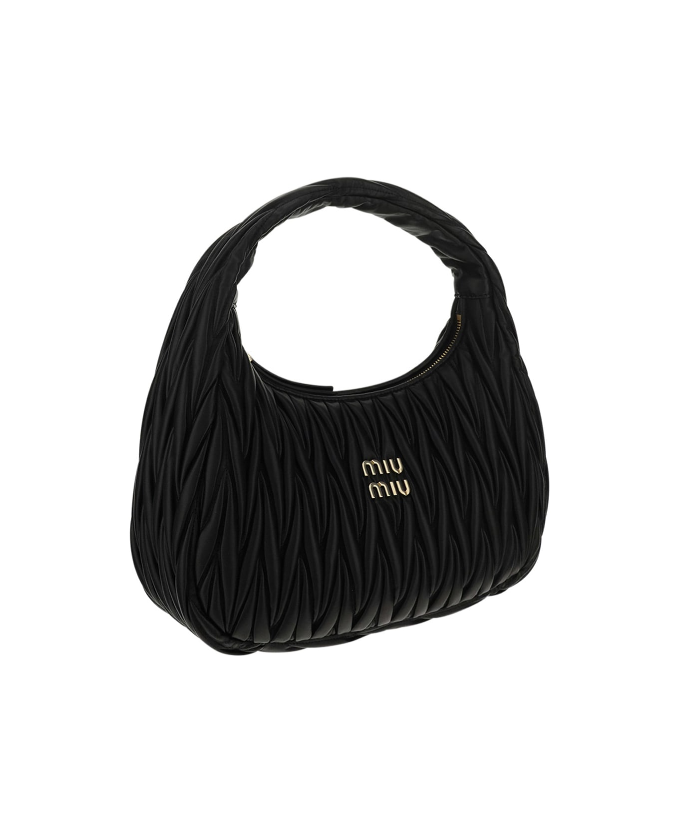 Miu Miu Wander Shoulder Bag - Nero