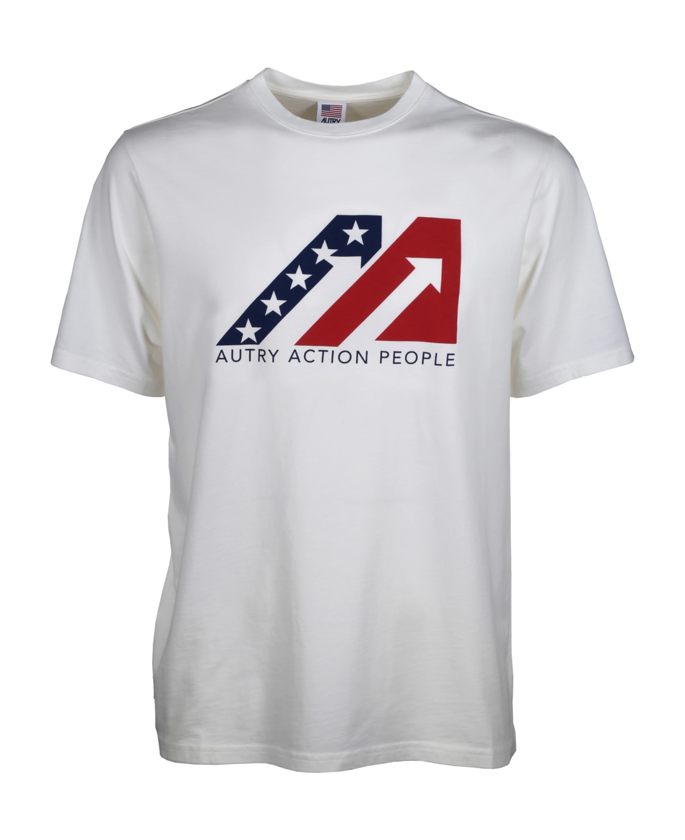 Autry T-shirt Iconic Action - White