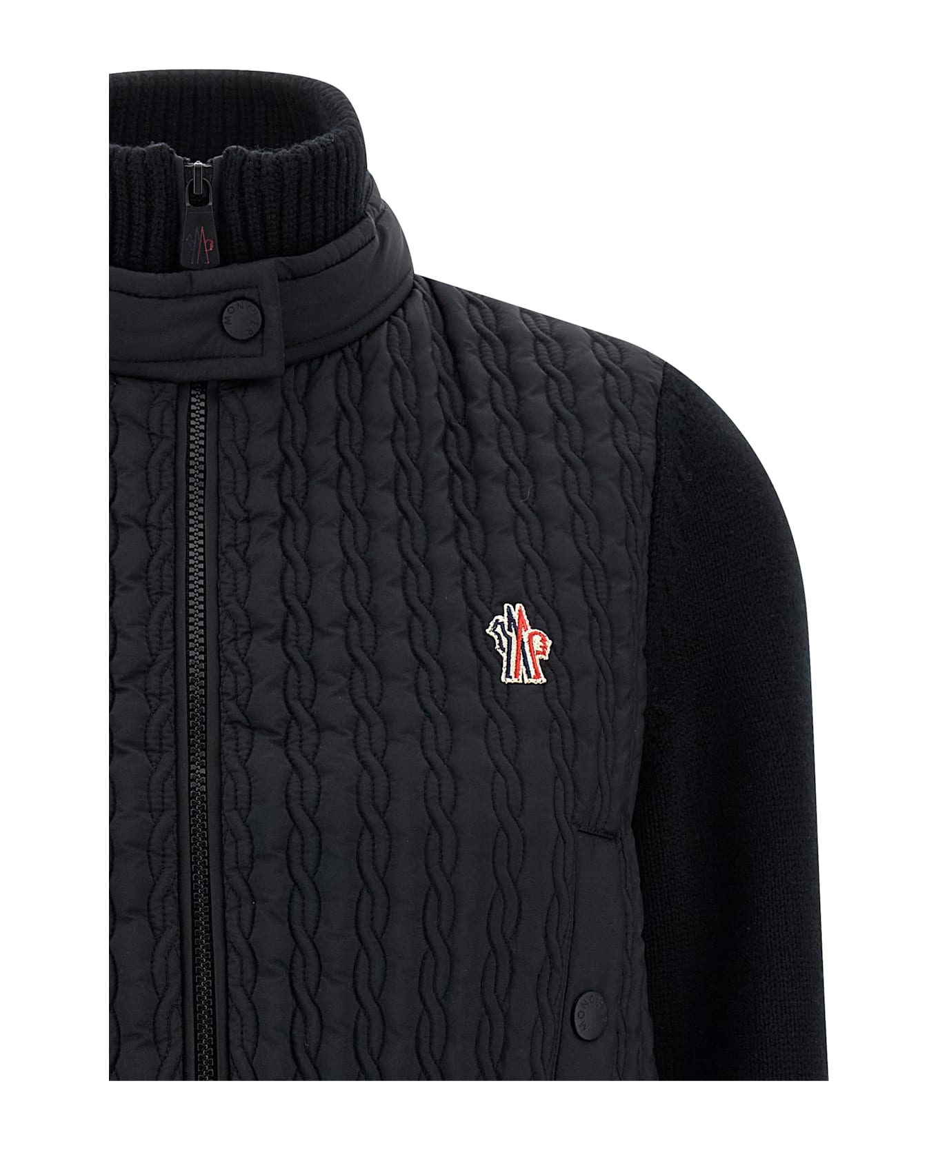 Moncler Grenoble 
tricot
 Cardigan - Black  