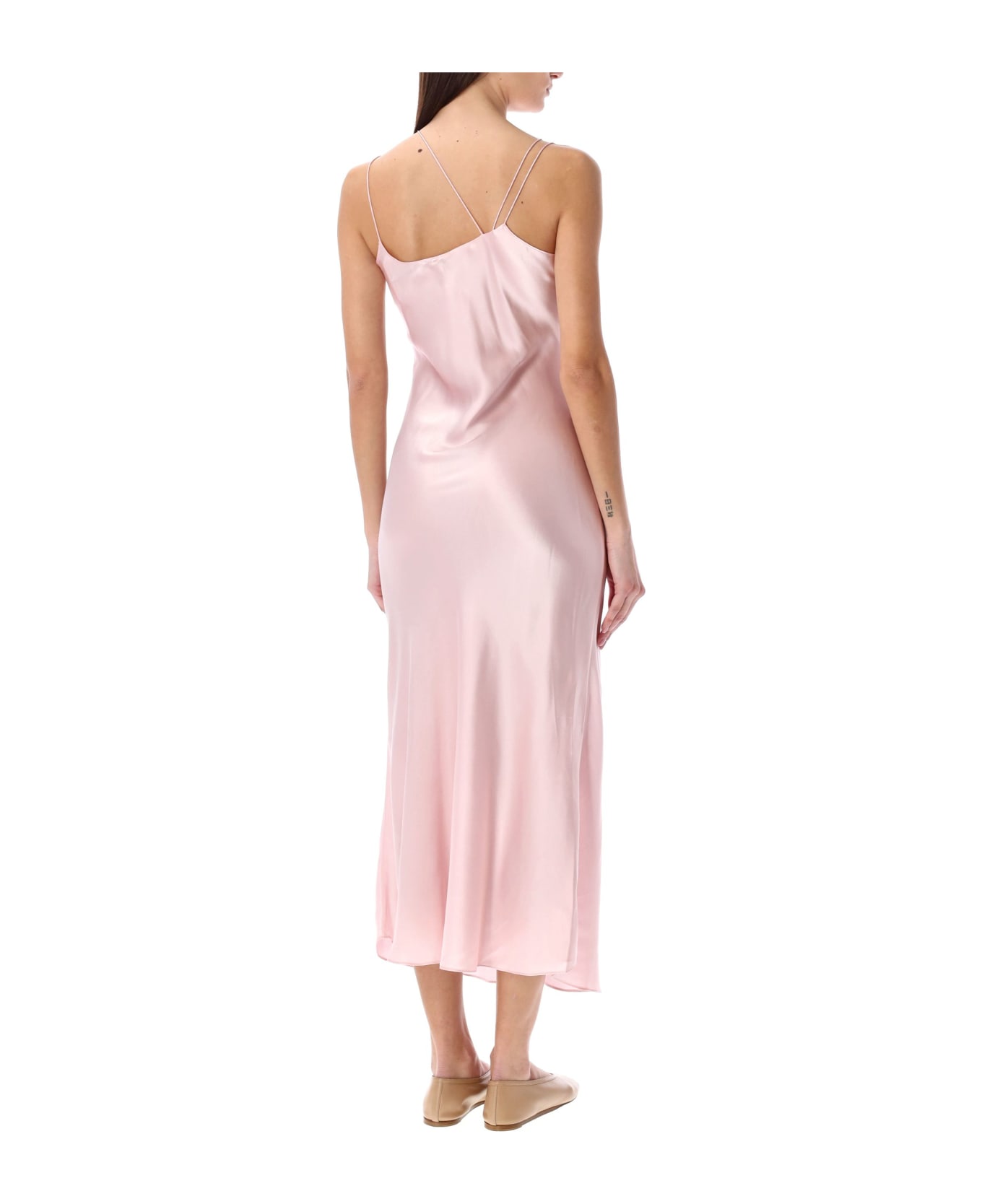The Garment Catania Long Slip Dress - BABY PINK