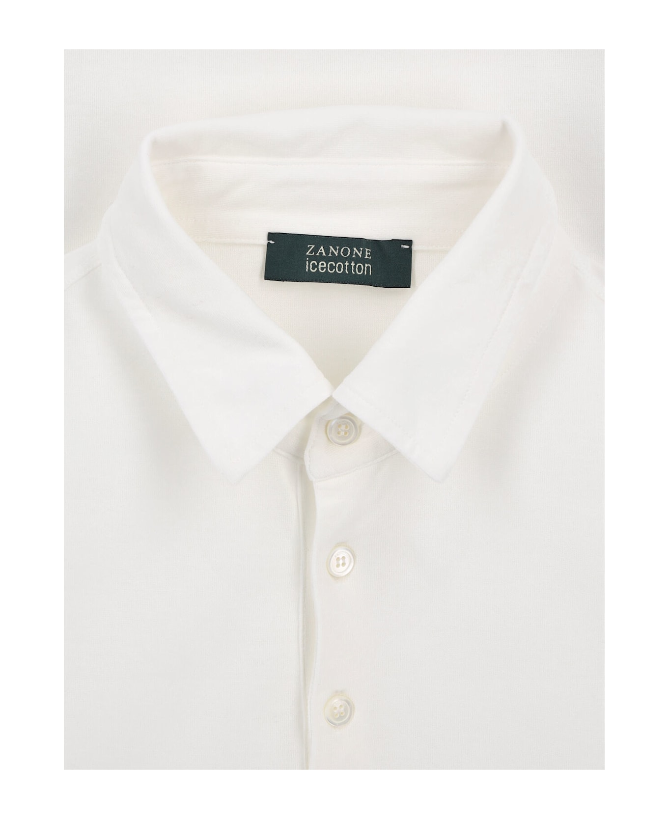 Zanone "icecotton" Polo Shirt - White