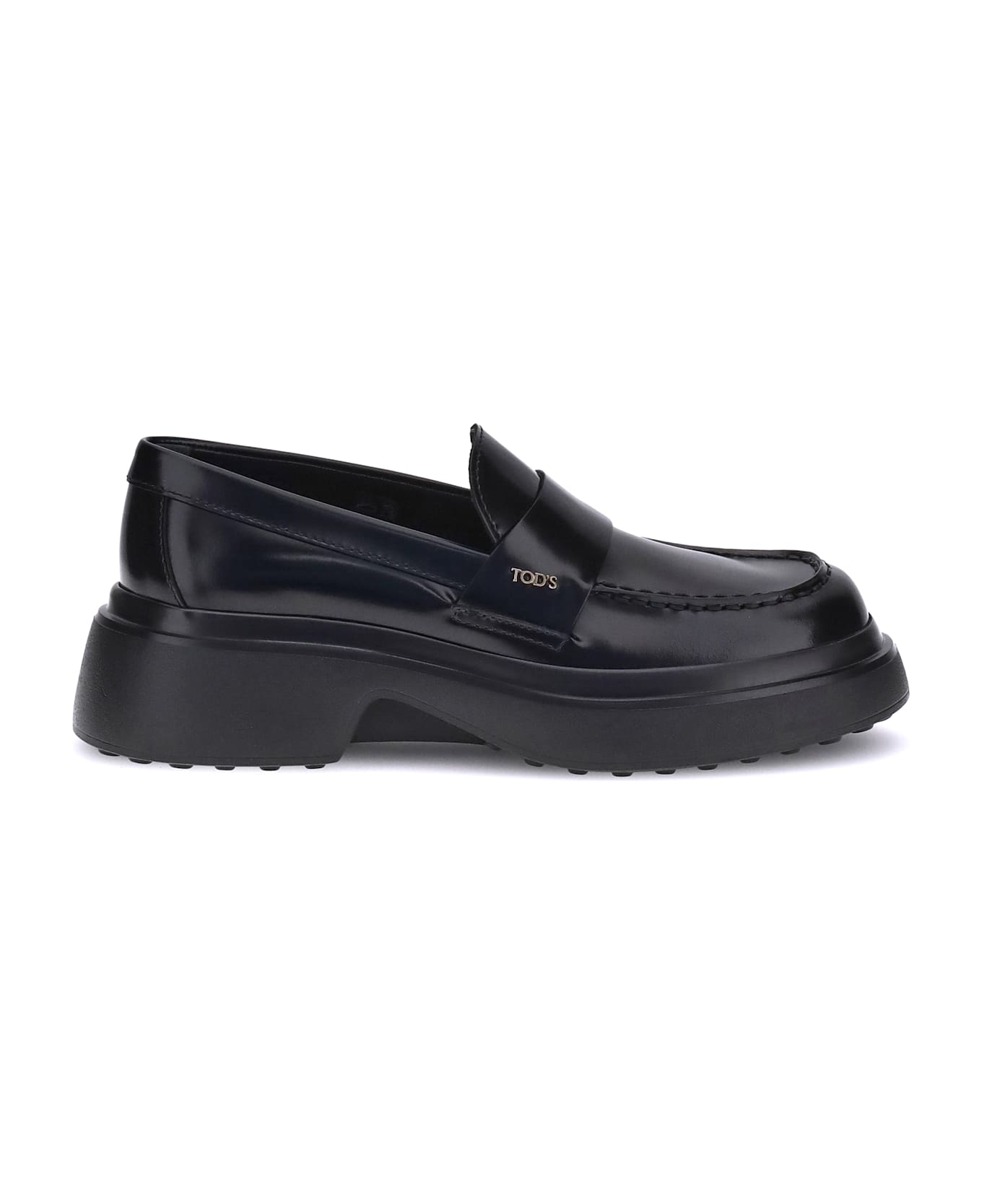 Tod
s Patent Leather Loafers - Black