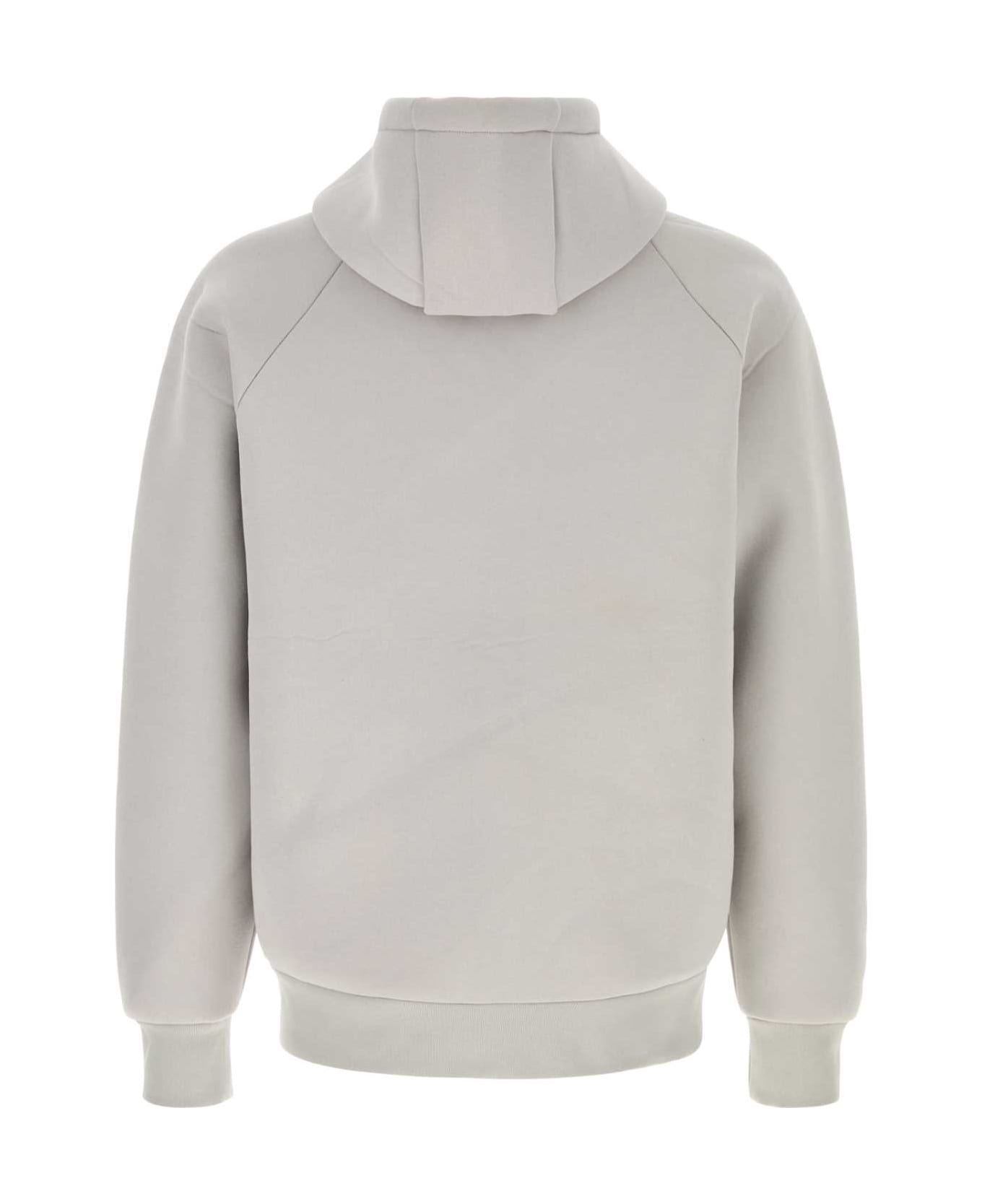 Refrigiwear Light Grey Cotton Blend Frankie Sweatshirt - GHIACCIO