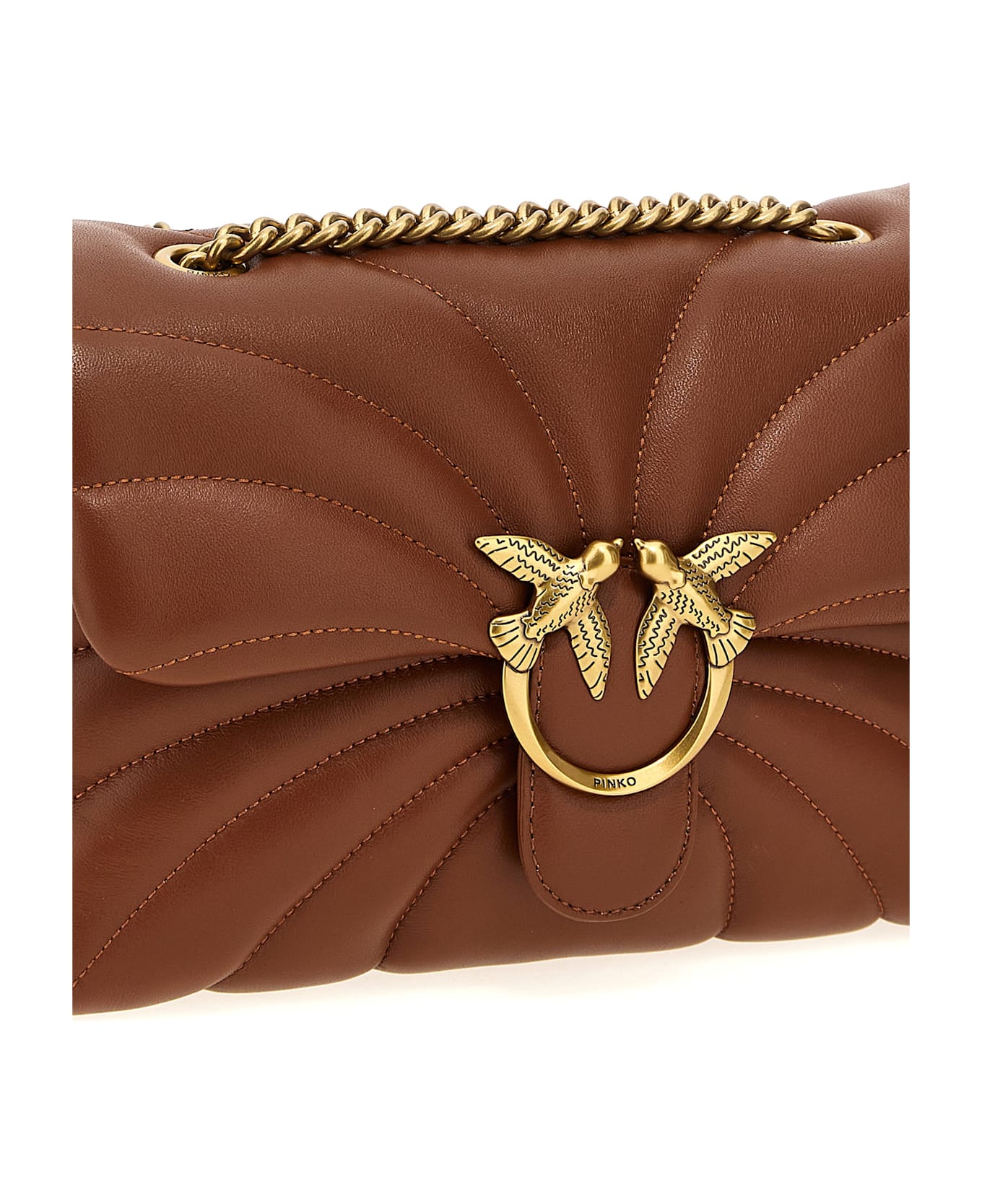 Pinko 
love Puff Classic
 Crossbody Bag - Brown