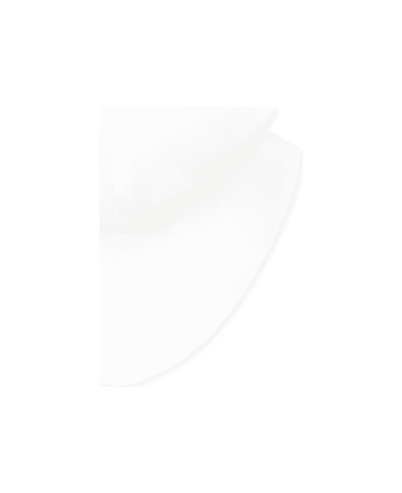 La stupenderia White Cape For Baby Girl - White