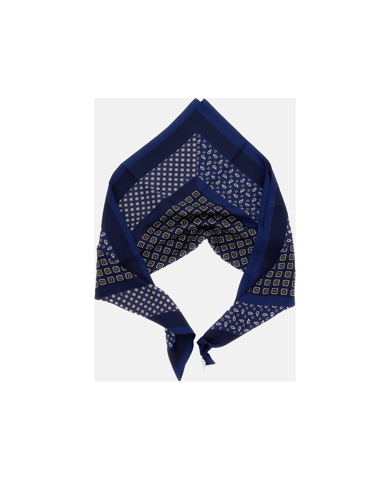 Max Mara Carre90w1 Scarf - MultiColour