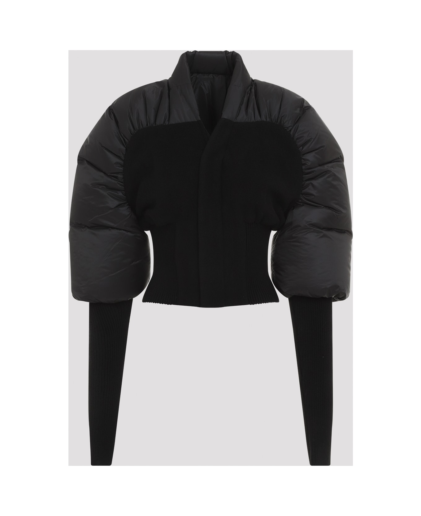 Rick Owens Duvetina Coat - Black