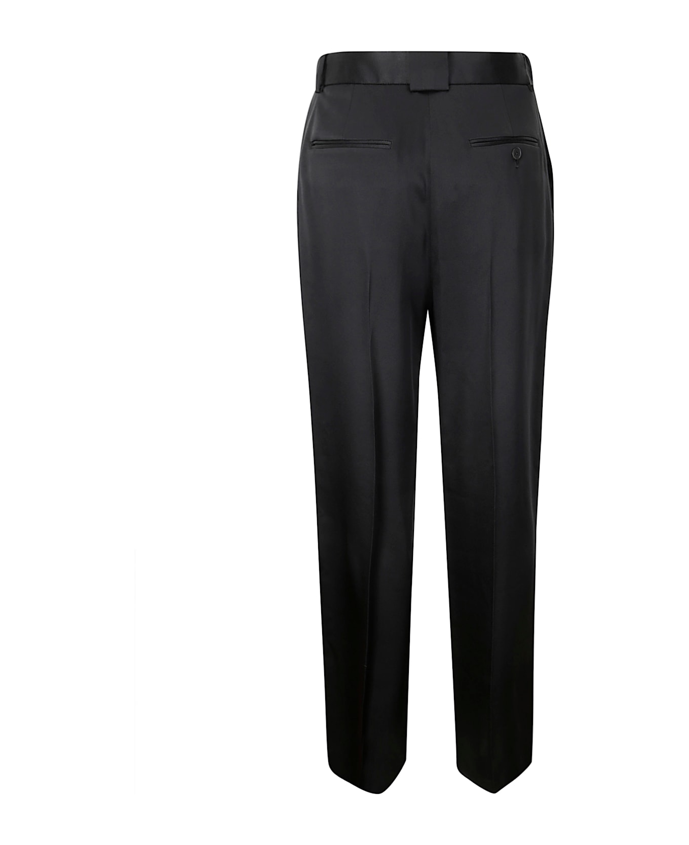 Lanvin Wide Leg Pants - BLACK