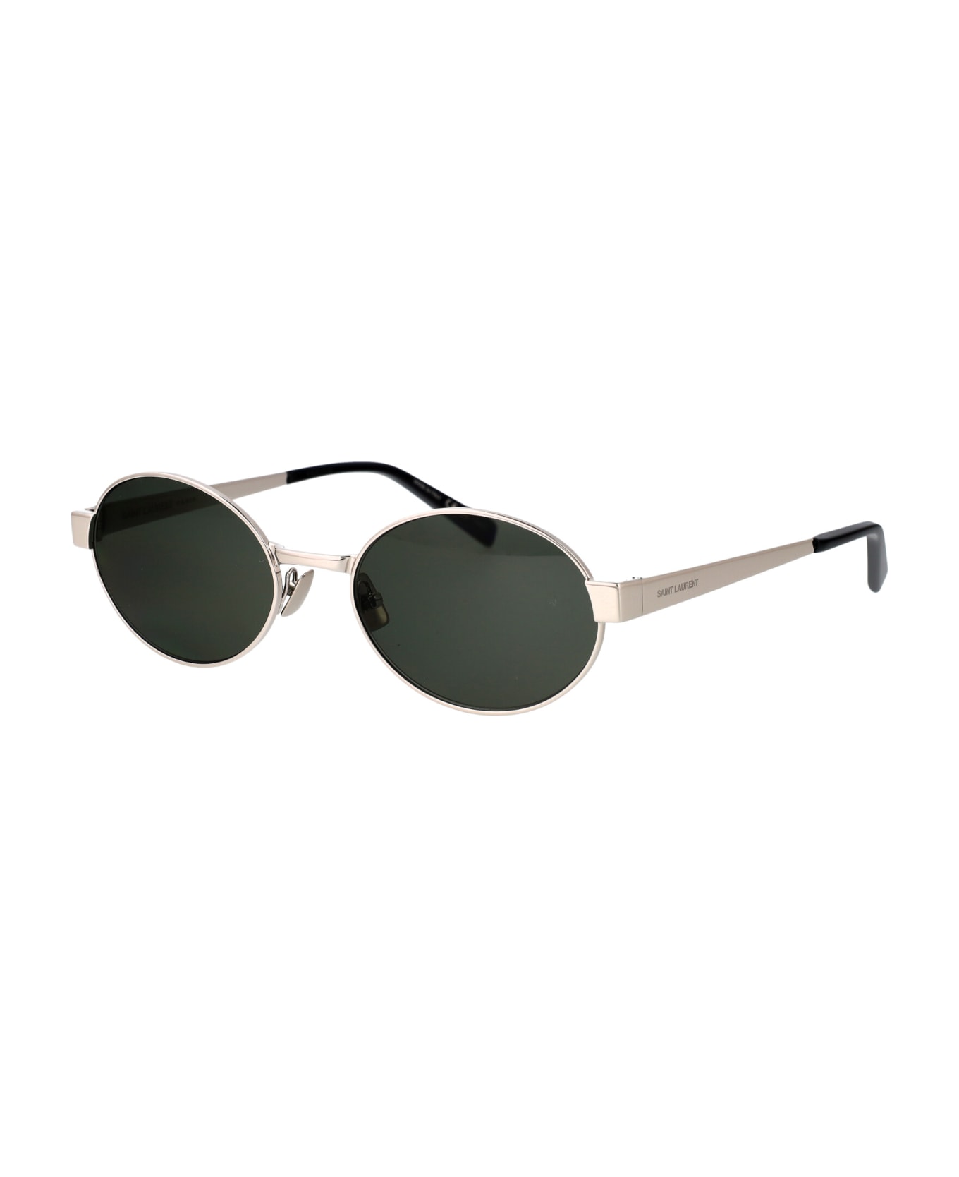 Saint Laurent Eyewear Sl 692 Sunglasses - 002 SILVER SILVER GREY