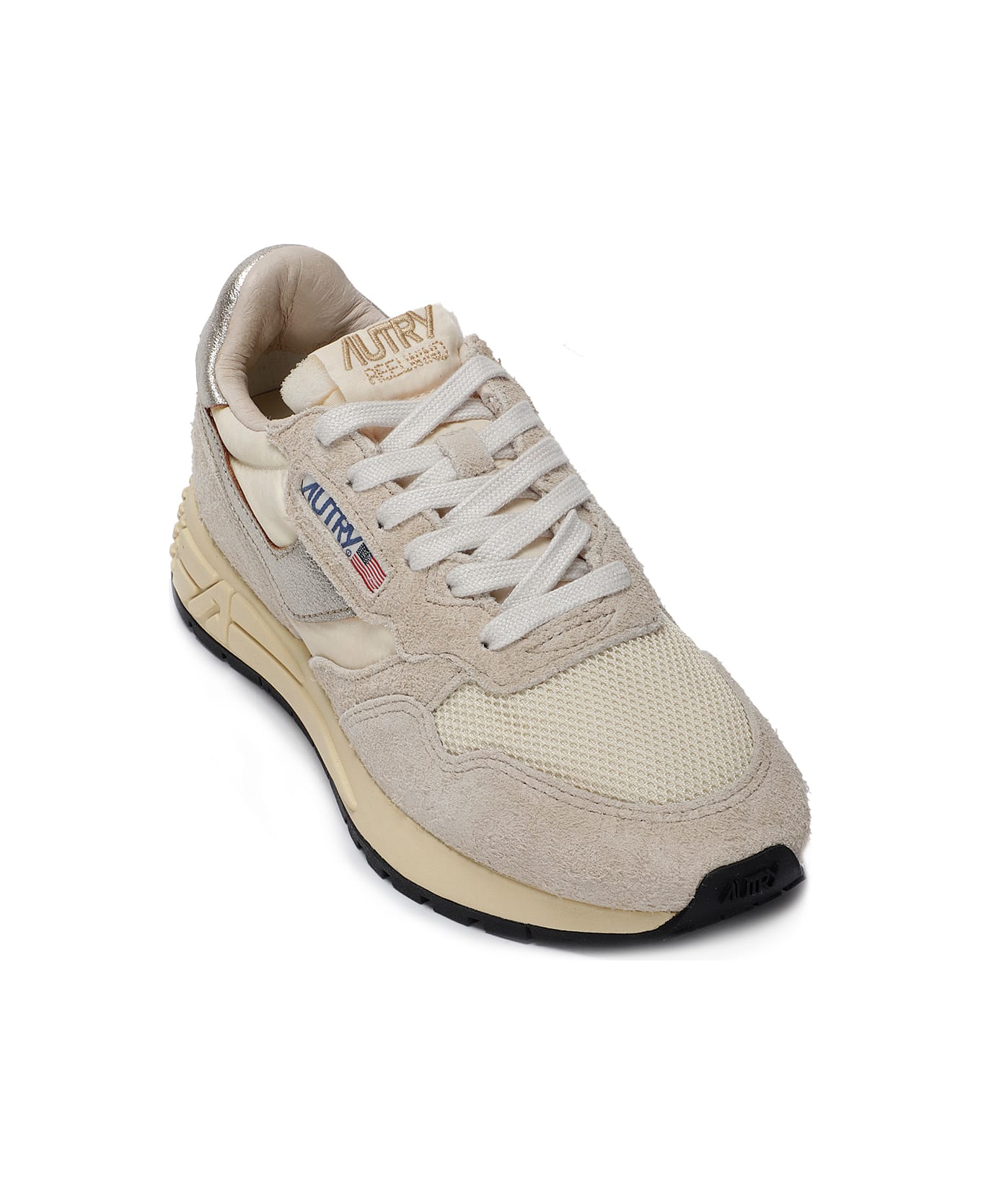 Autry Reelwind Low Wom - ECRU/PLATIN