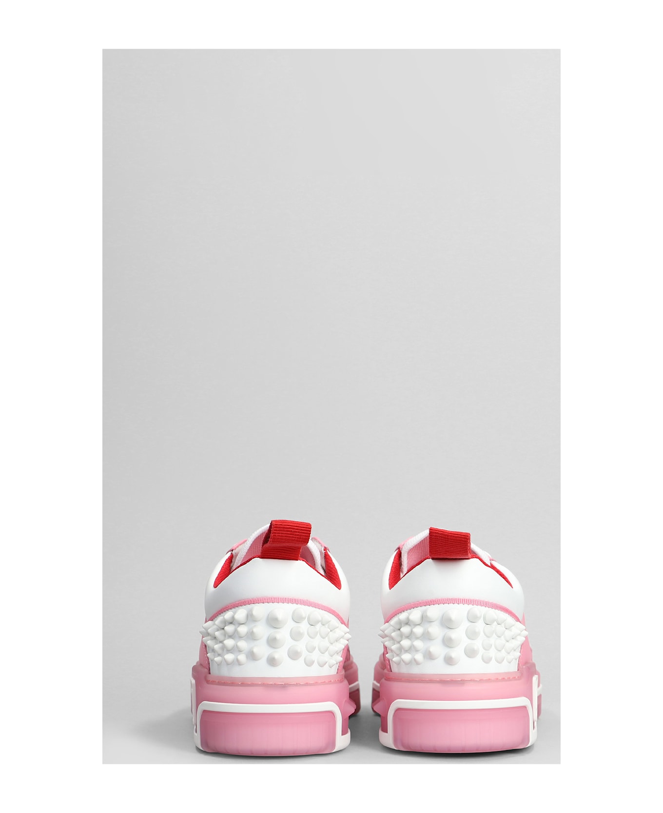 Christian Louboutin Astroloubi Sneakers In White Leather And Fabric - white